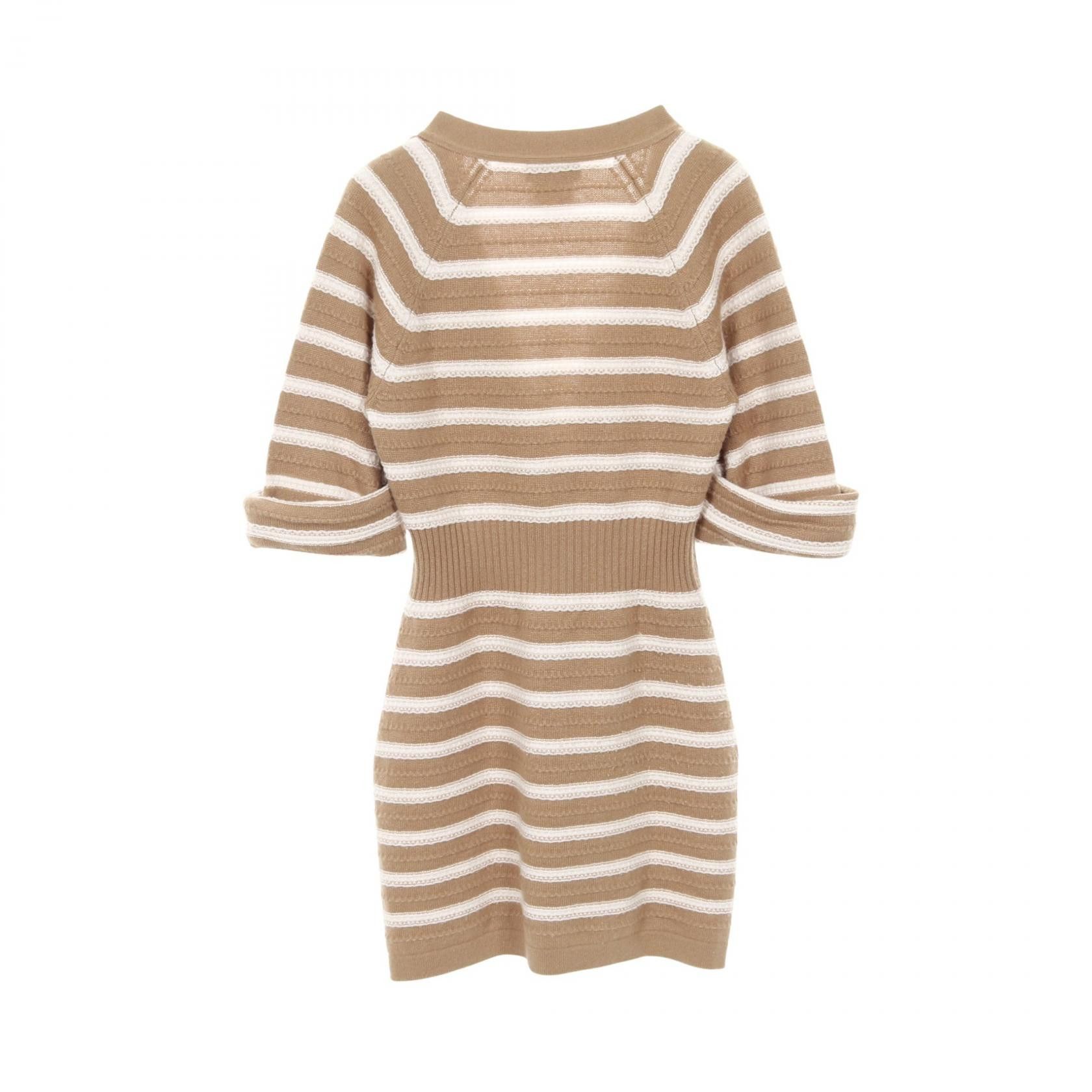 Chanel Chanel Chanel Cashmere Cardigan Textile Tops P51639K06641 DUTY FREE for USA Size ONE SIZE - 2 Thumbnail