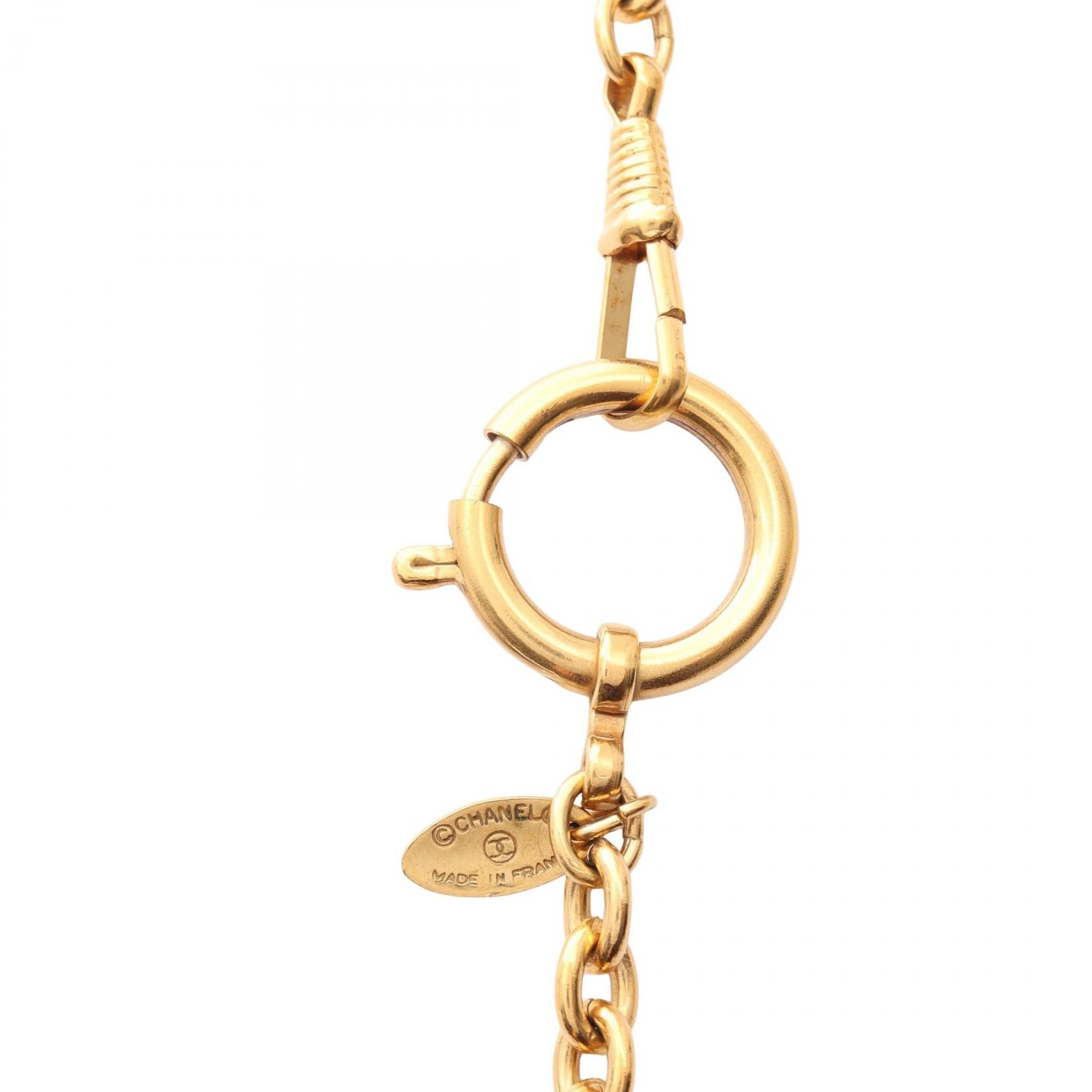 Chanel Chanel Chanel Coco Mark Lion Necklace Metal Necklace DUTY FREE for USA Size ONE SIZE - 4 Thumbnail