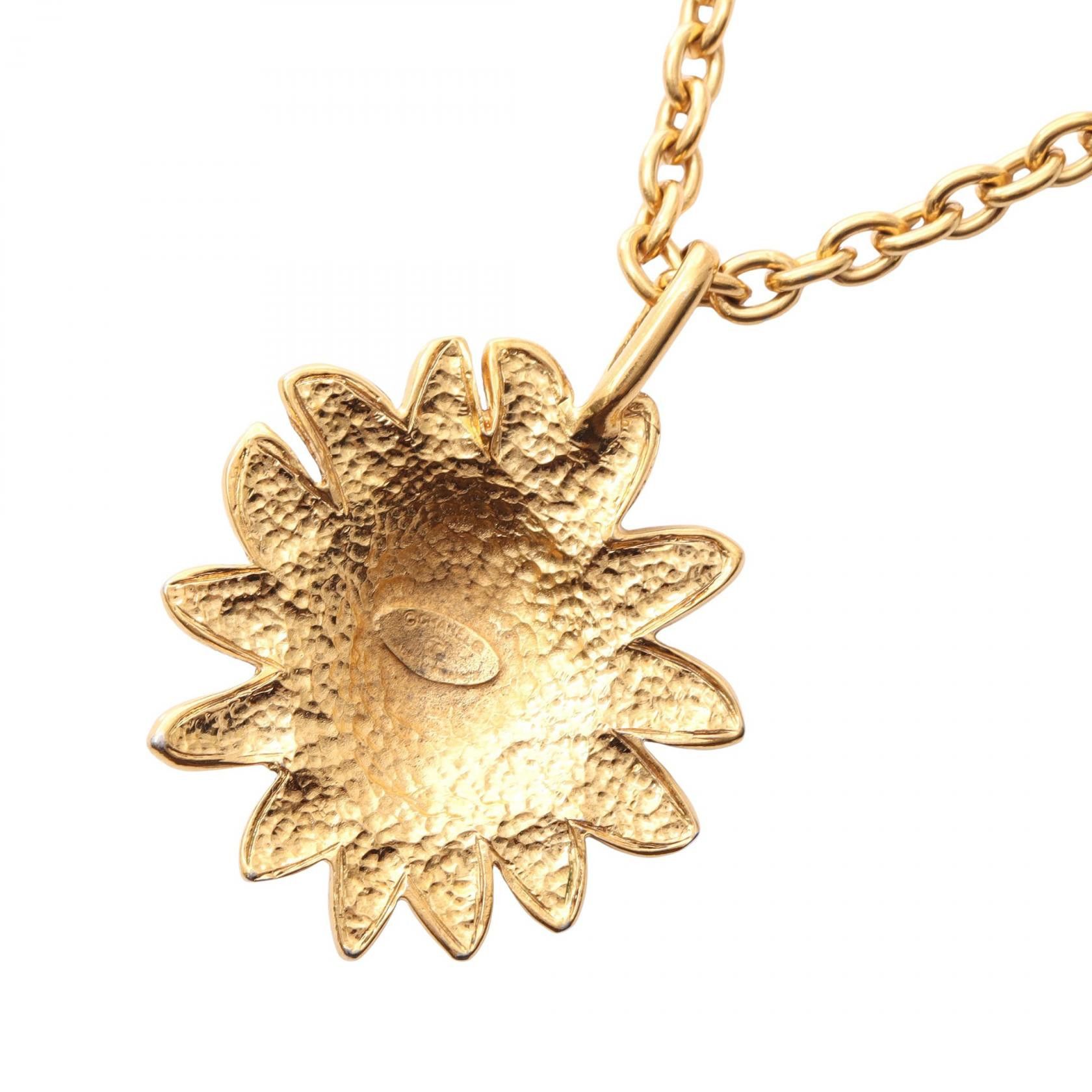 Chanel Chanel Chanel Coco Mark Lion Necklace Metal Necklace DUTY FREE for USA Size ONE SIZE - 2 Thumbnail