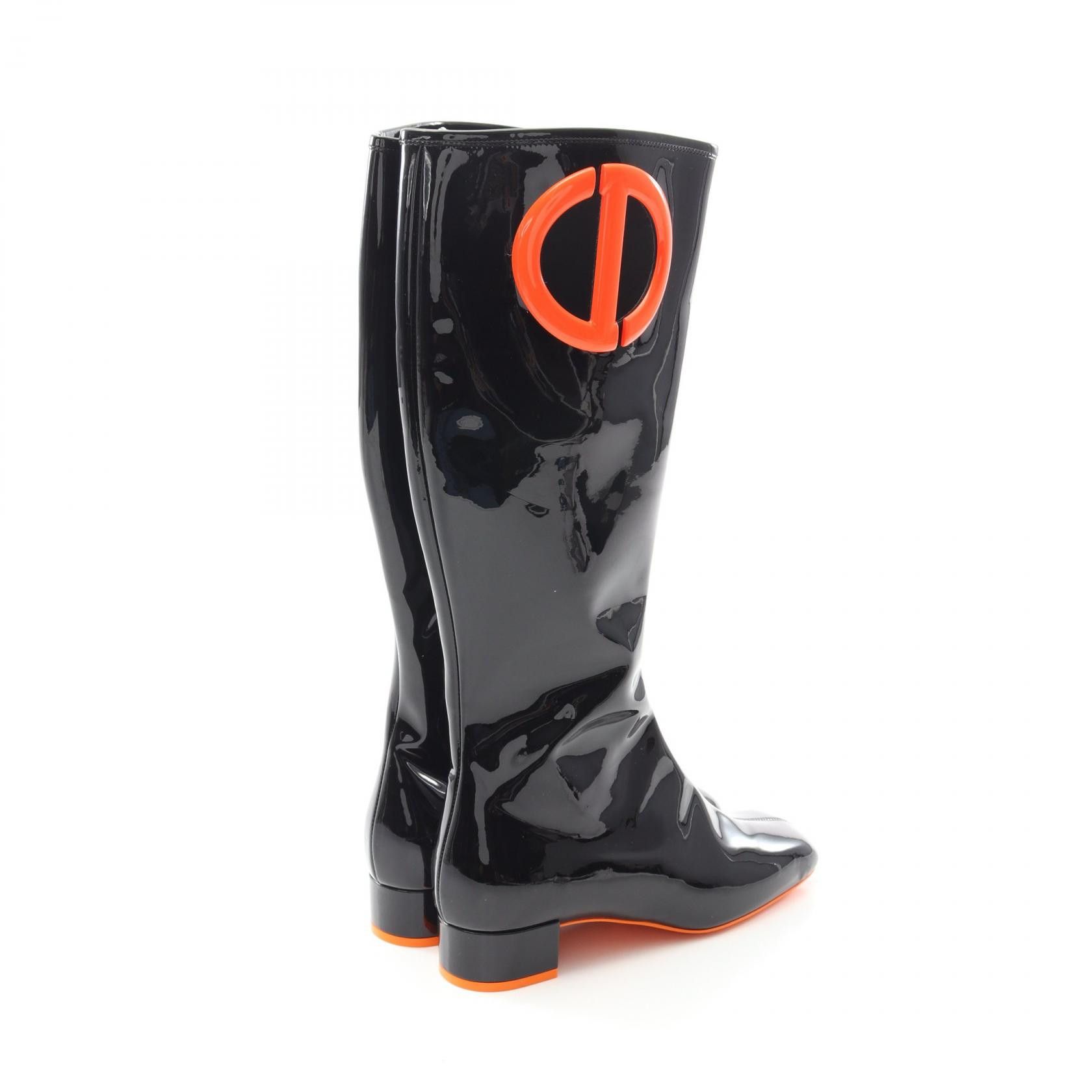 Dior Dior Christian Dior Patent Leather Boots Leather Shoes DUTY FREE for USA Size ONE SIZE - 2 Thumbnail