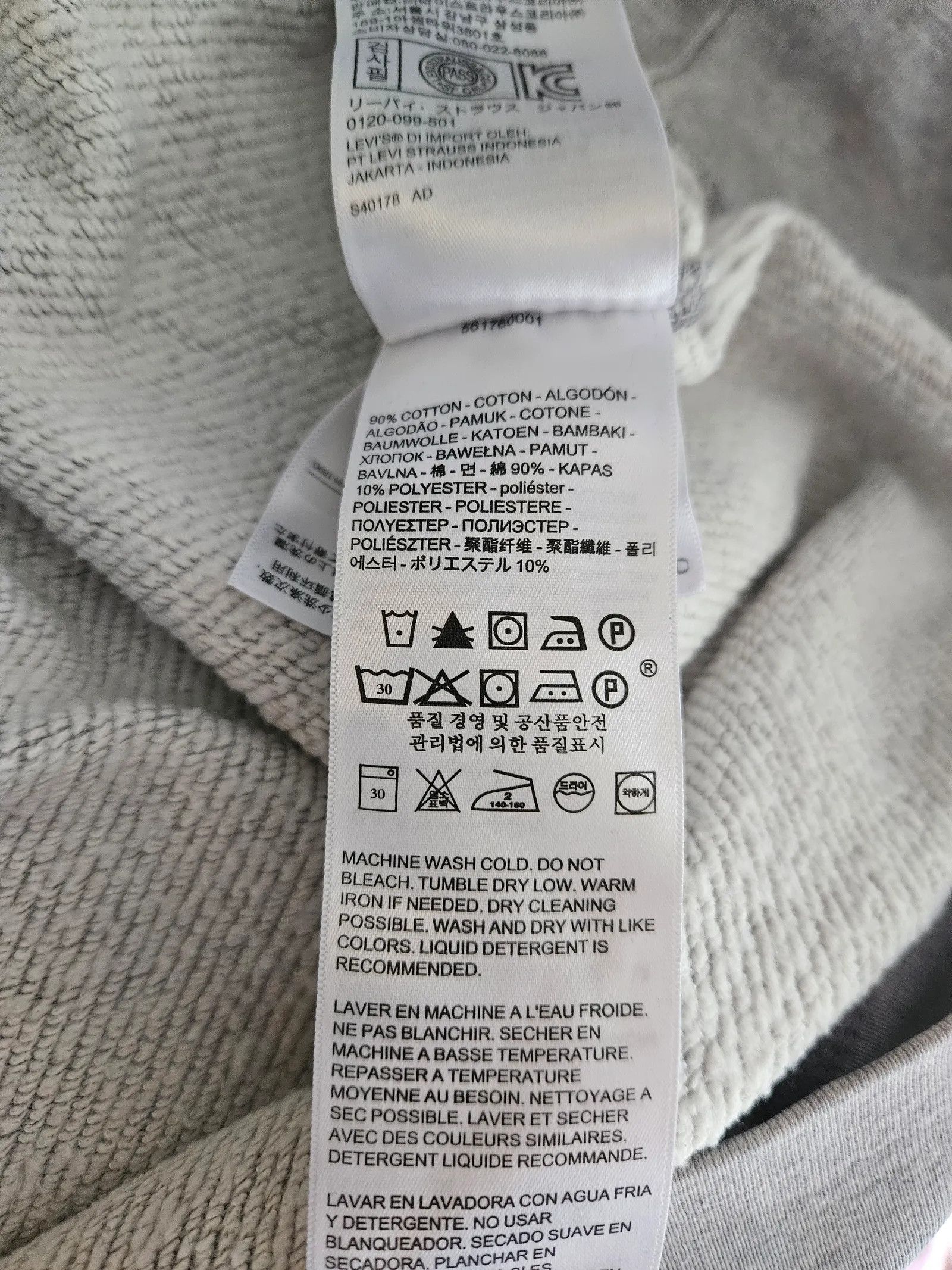 Levi's Levi's Sweatshirt Size US XXL / EU 58 / 5 - 3 Thumbnail