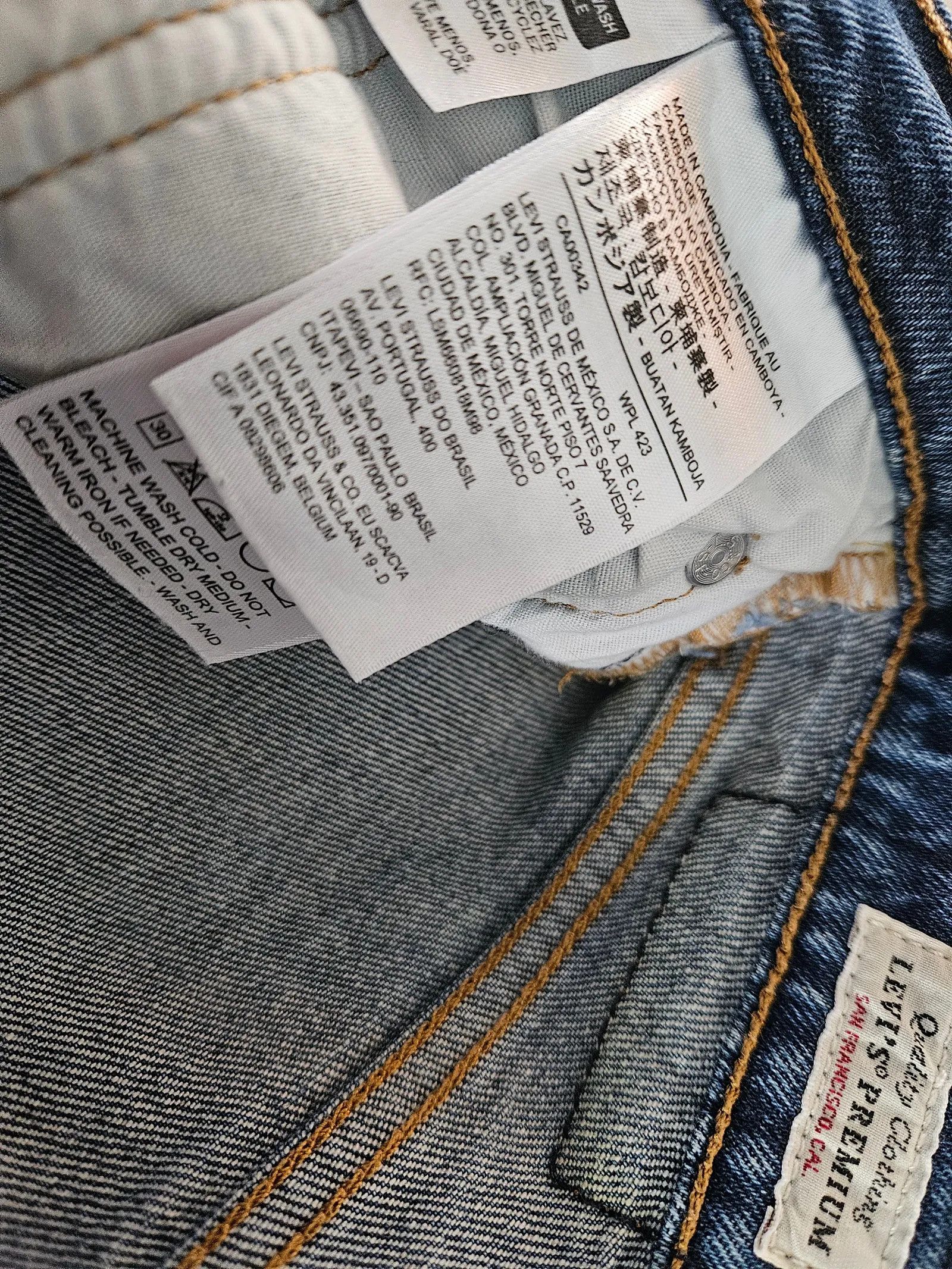 Levi's Levi's 501 Jeans Size 26" / US 2 / IT 38 - 3 Thumbnail