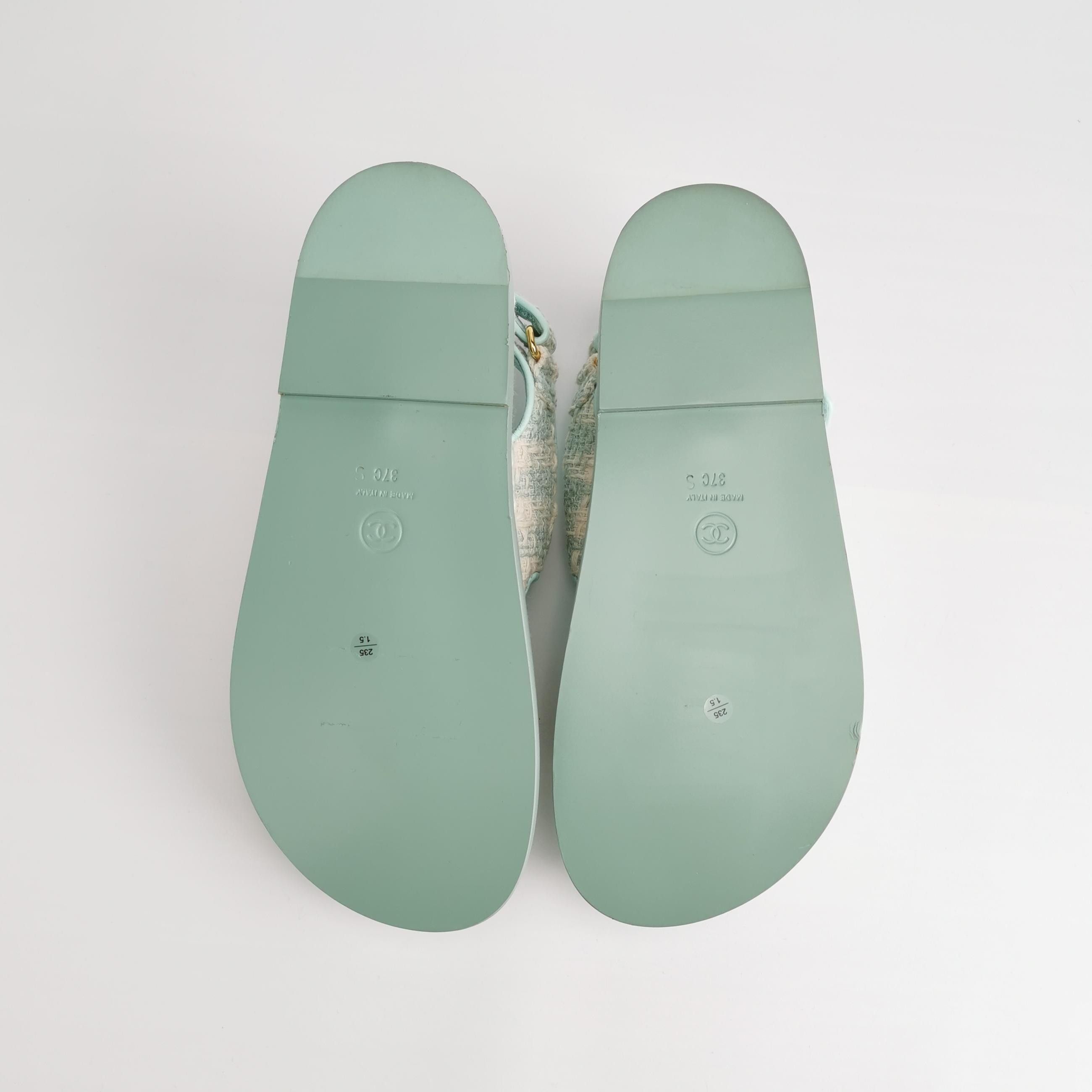 Chanel Chanel Women 7 Sandals Size US 7 / IT 37 - 5 Thumbnail