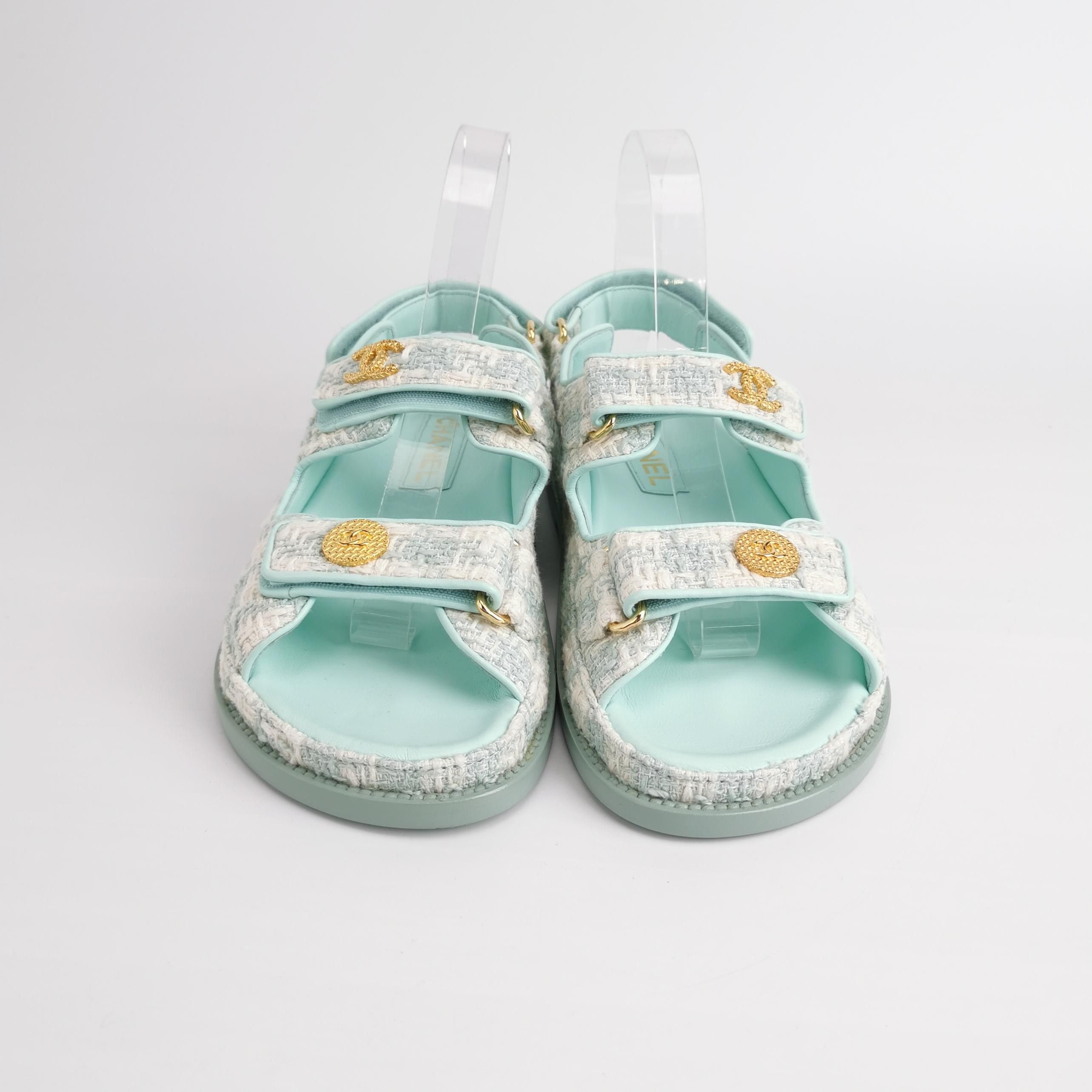 Chanel Chanel Women 7 Sandals Size US 7 / IT 37 - 3 Thumbnail