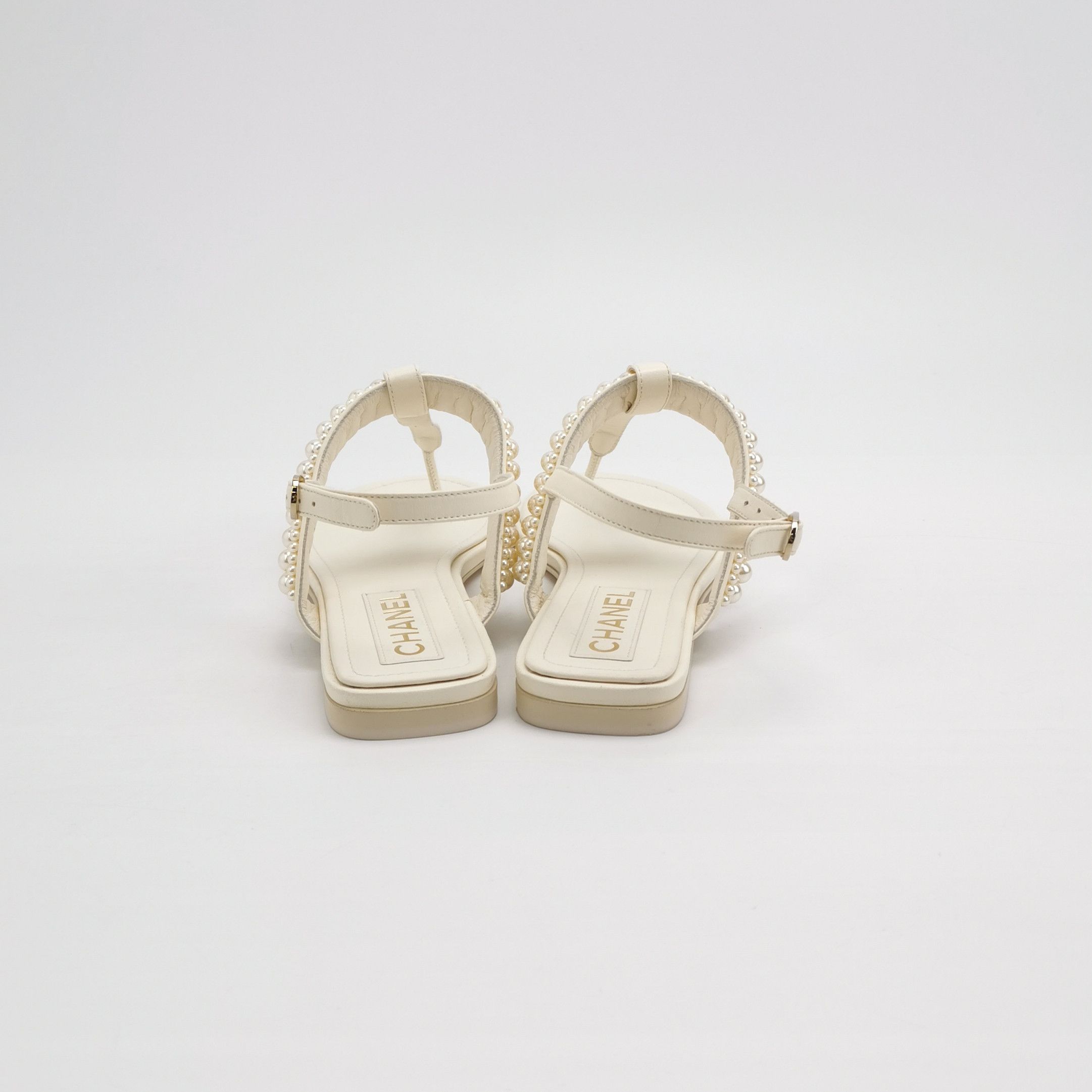 Chanel Chanel Women 7 Sandals Size US 7 / IT 37 - 4 Thumbnail