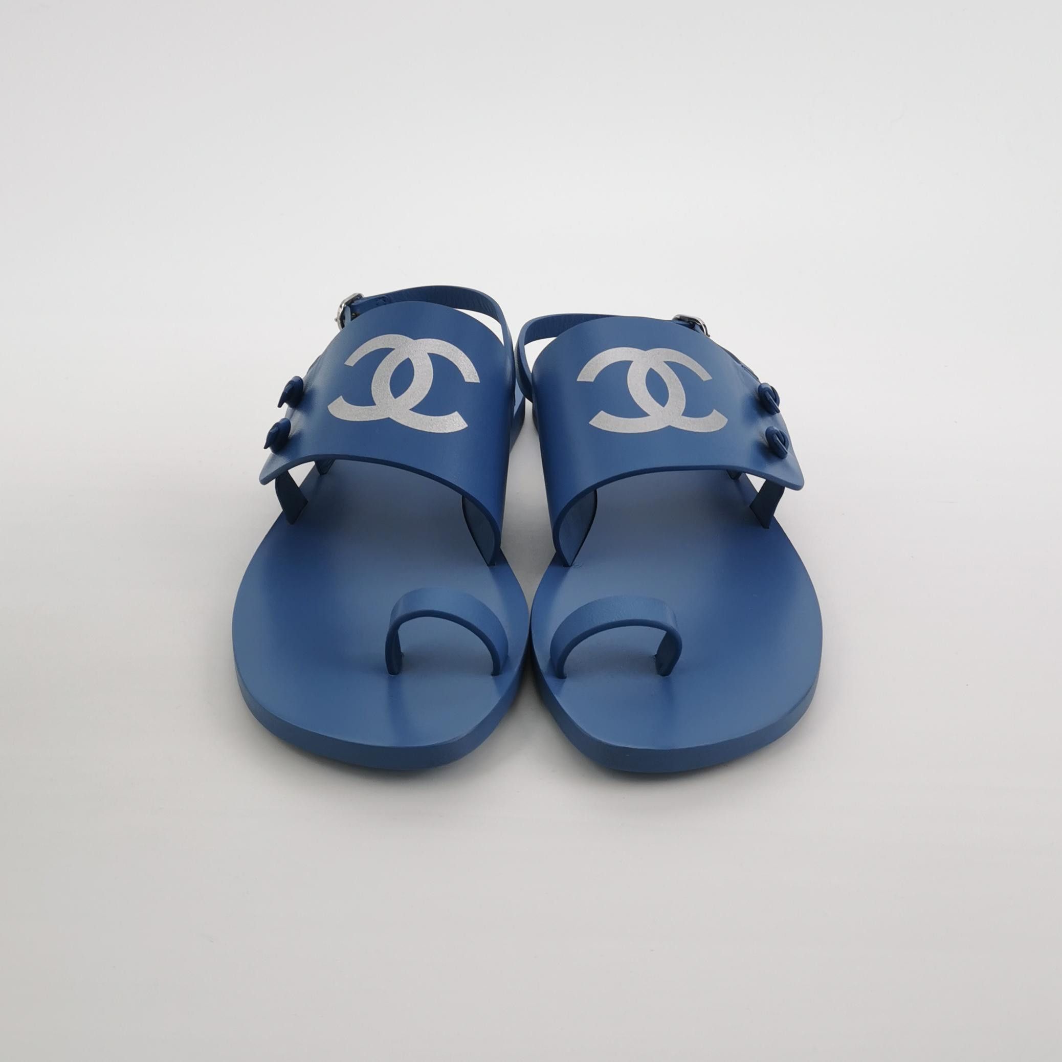 Chanel Chanel Women 7-5 Sandals Size US 7.5 / IT 37.5 - 3 Thumbnail