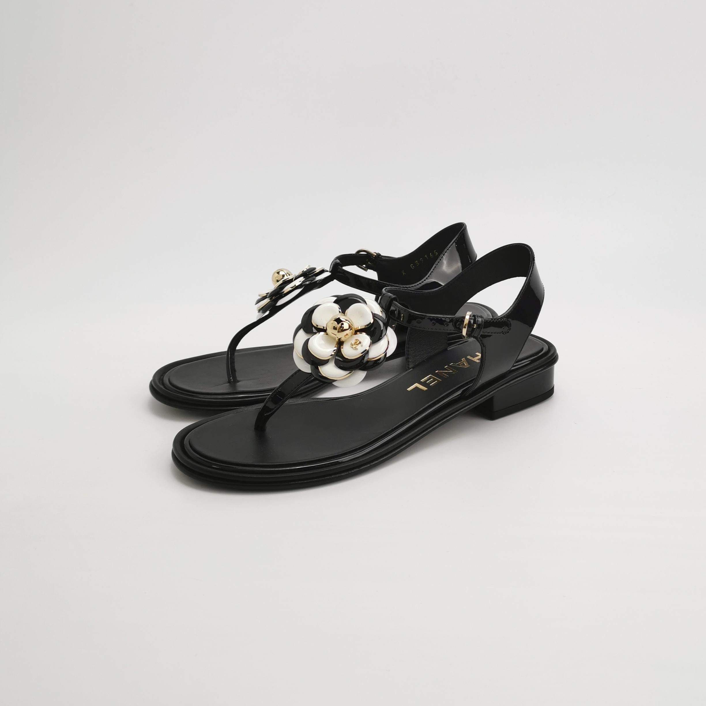 Chanel Chanel Women 6-5 Sandals Size US 6.5 / IT 36.5 - 2 Thumbnail