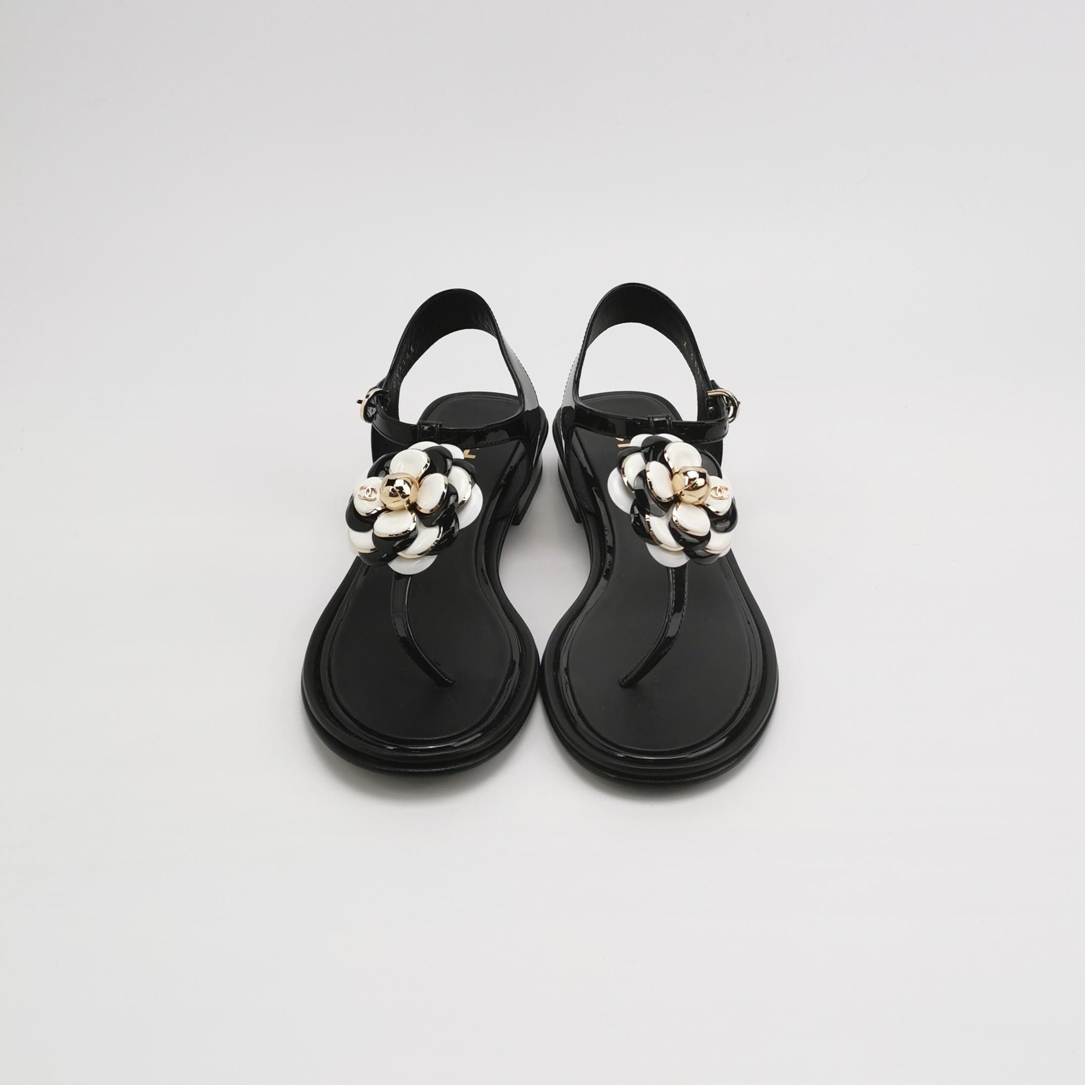 Chanel Chanel Women 6-5 Sandals Size US 6.5 / IT 36.5 - 3 Thumbnail
