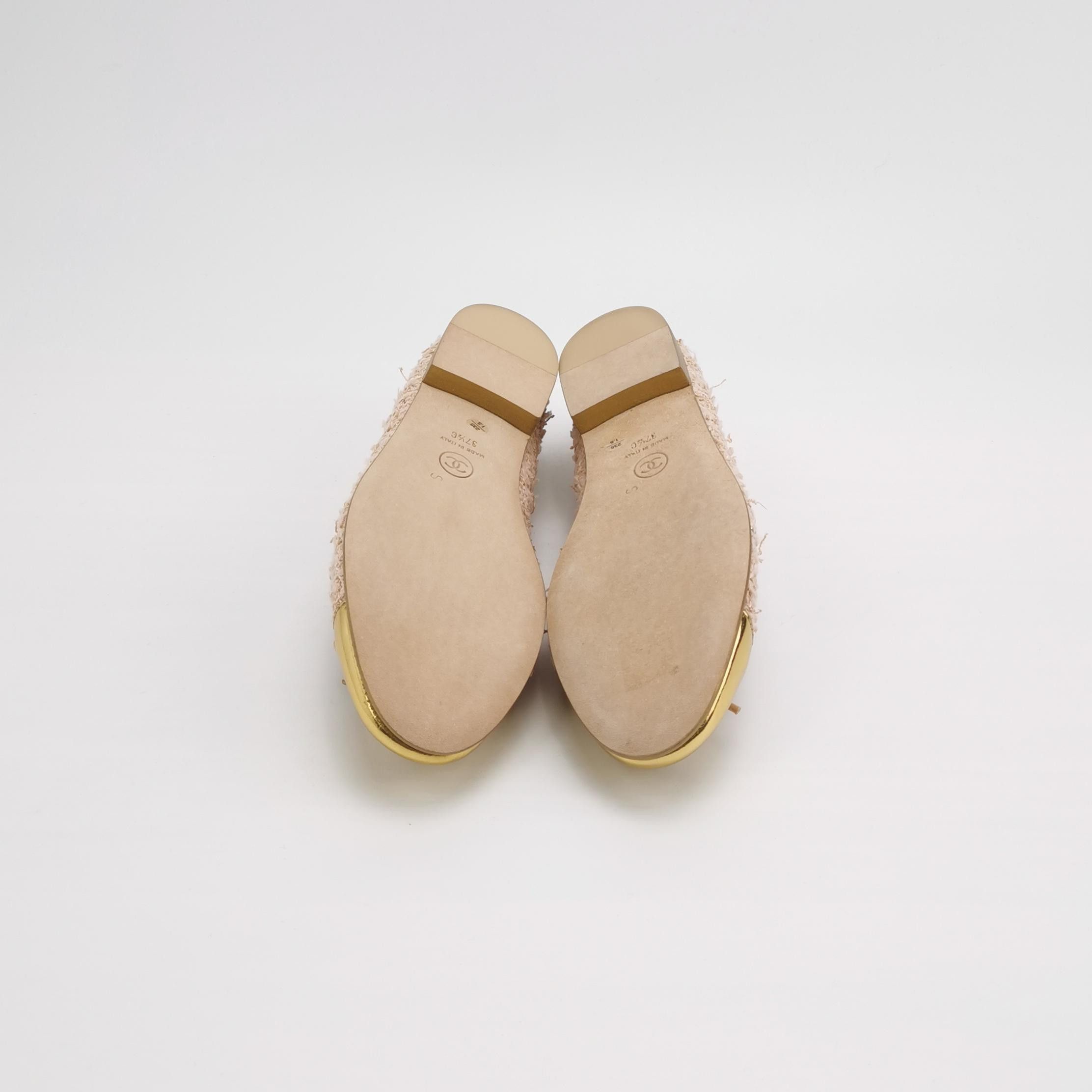 Chanel Chanel Women 7-5 Flats Size US 7.5 / IT 37.5 - 5 Thumbnail