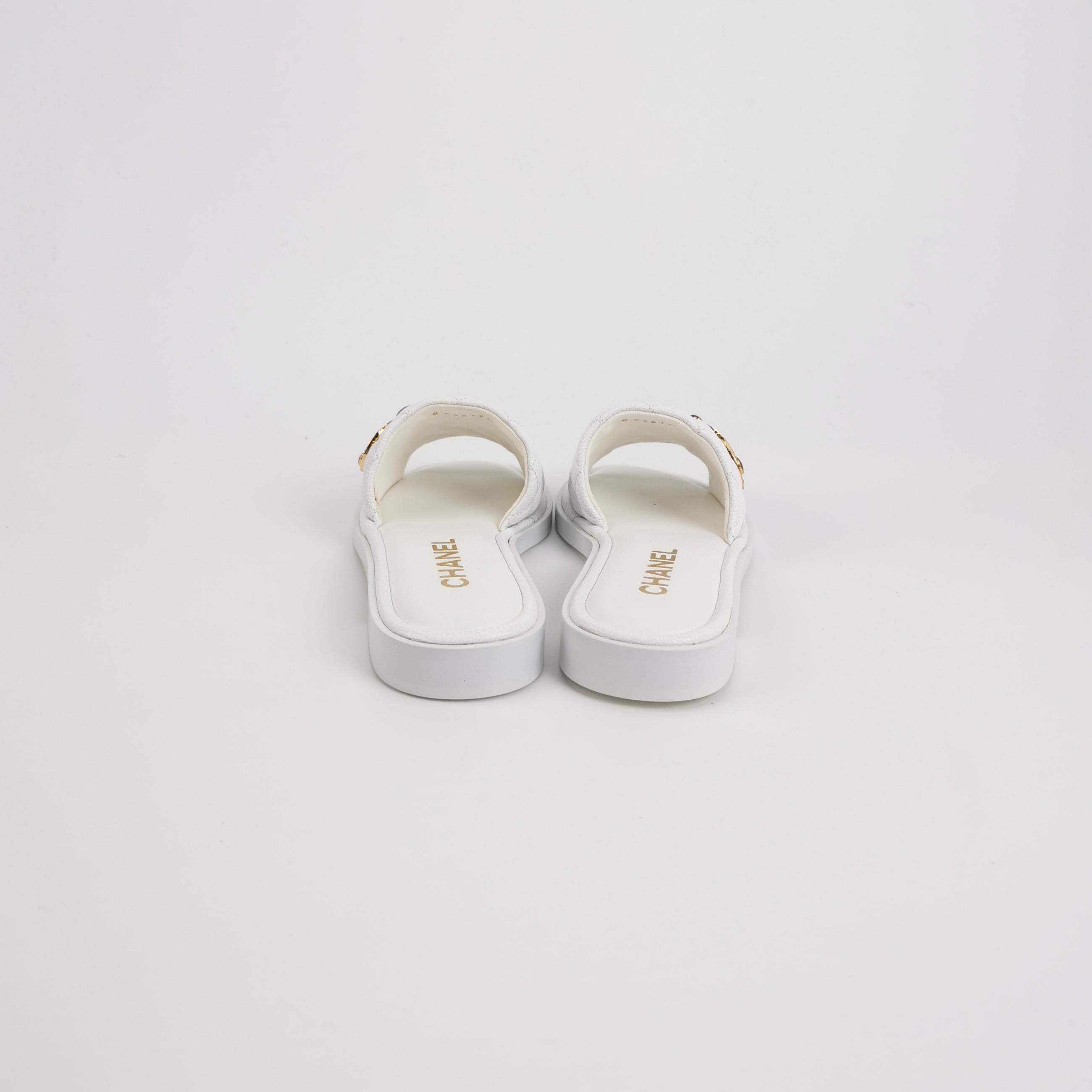 Chanel Chanel Women 5-5 Sandals Size US 5.5 / IT 35.5 - 4 Thumbnail