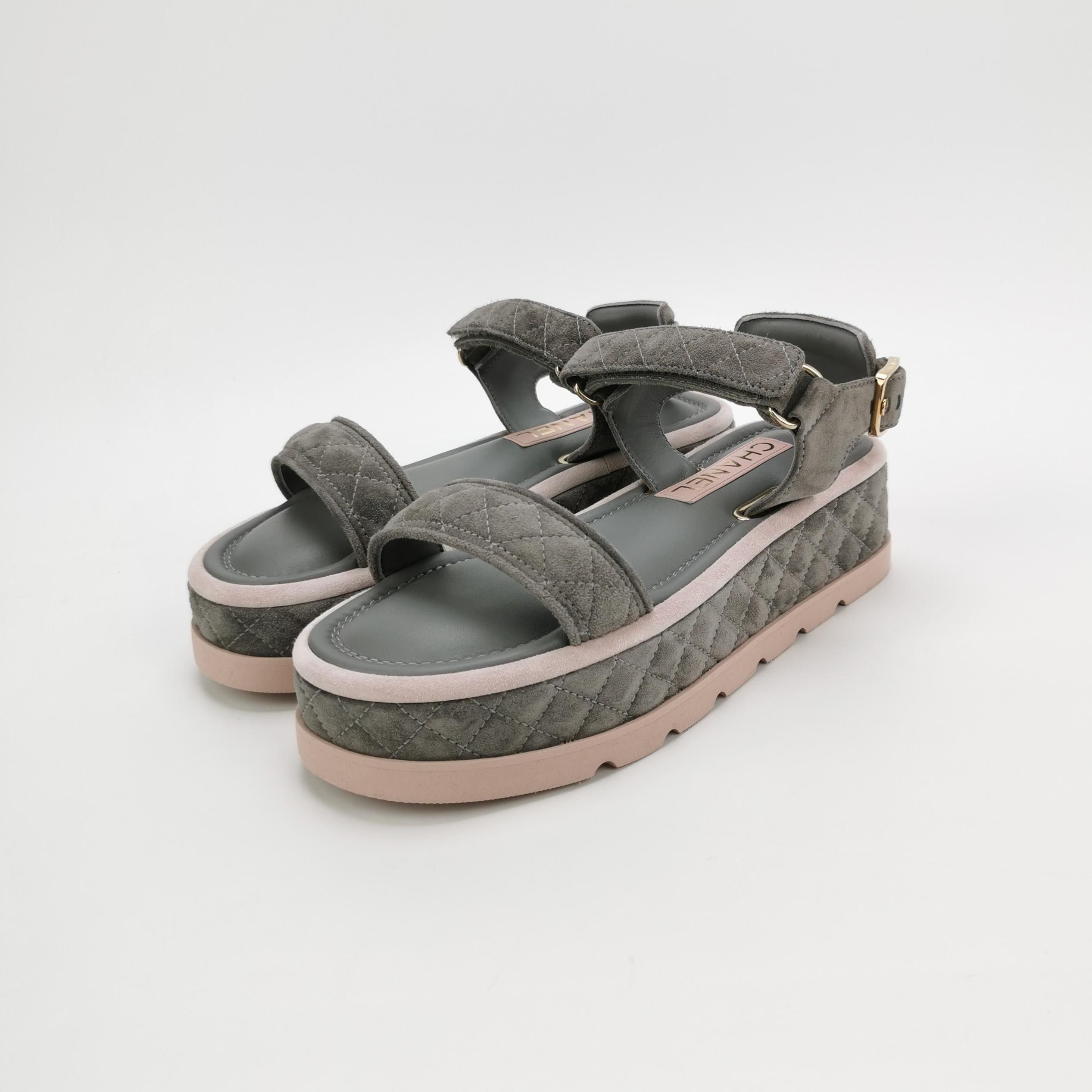 Chanel Chanel Women 7-5 Sandals Size US 7.5 / IT 37.5 - 2 Thumbnail