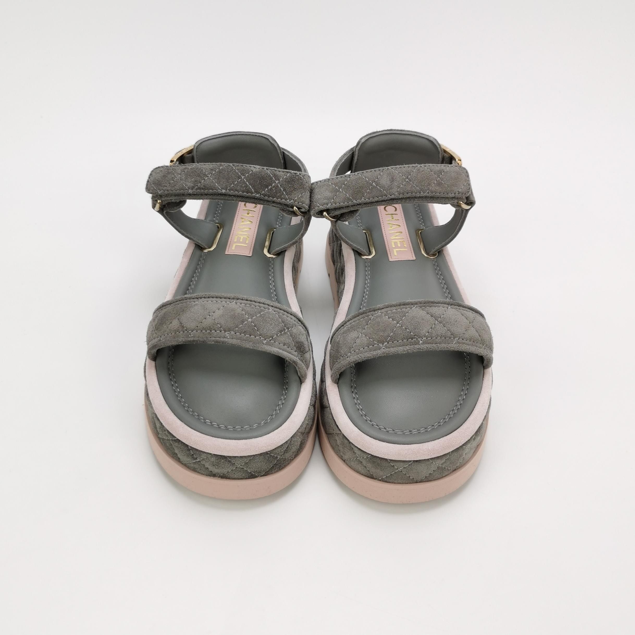 Chanel Chanel Women 7-5 Sandals Size US 7.5 / IT 37.5 - 3 Thumbnail
