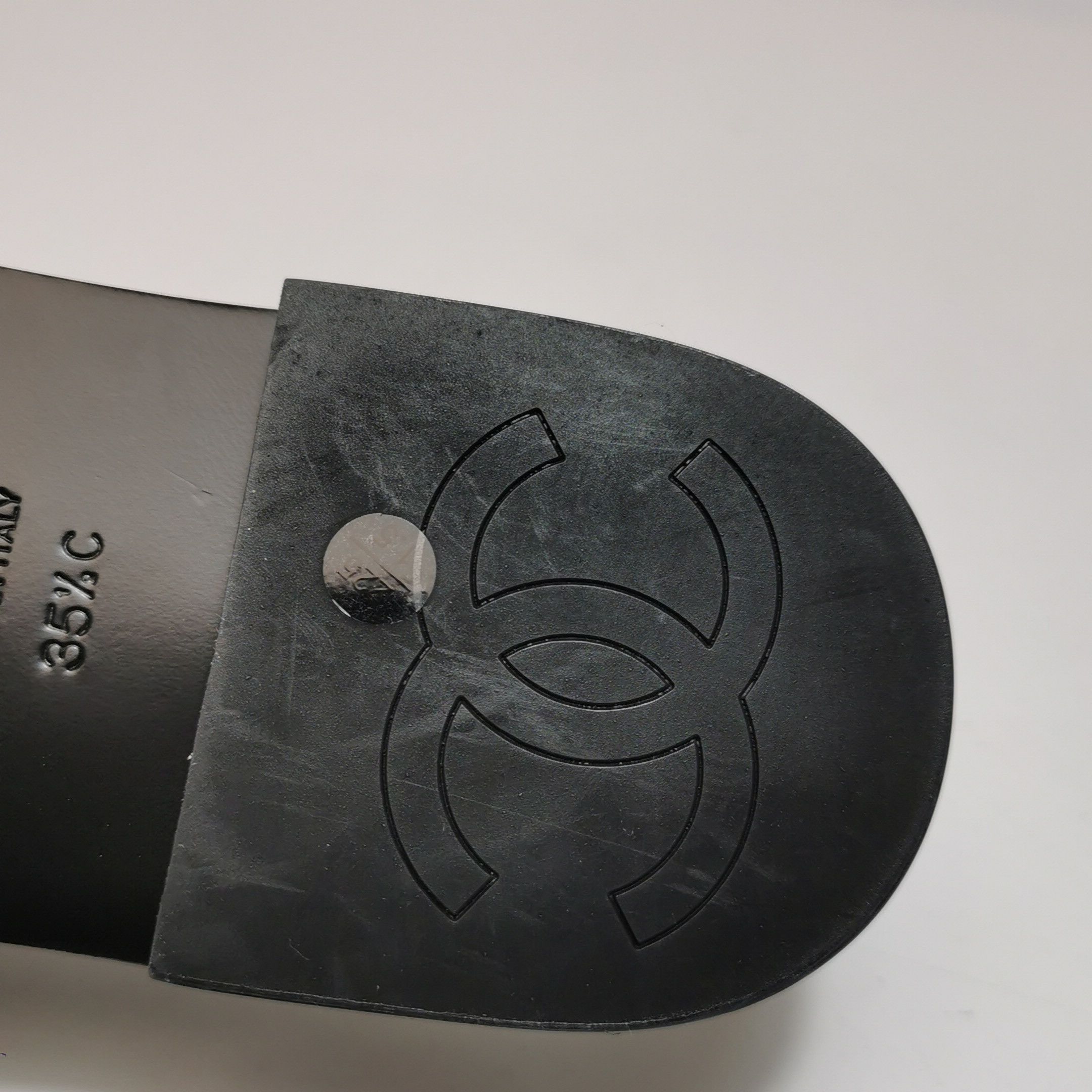 Chanel Chanel Women 5-5 Sandals Size US 5.5 / IT 35.5 - 8 Thumbnail
