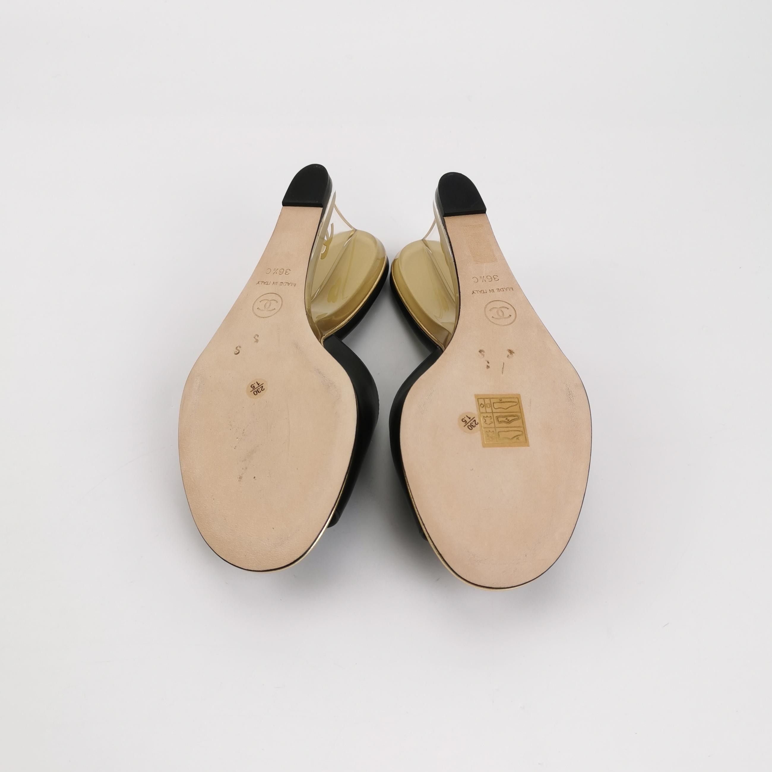 Chanel Chanel Women 6-5 Sandals Size US 6.5 / IT 36.5 - 5 Thumbnail