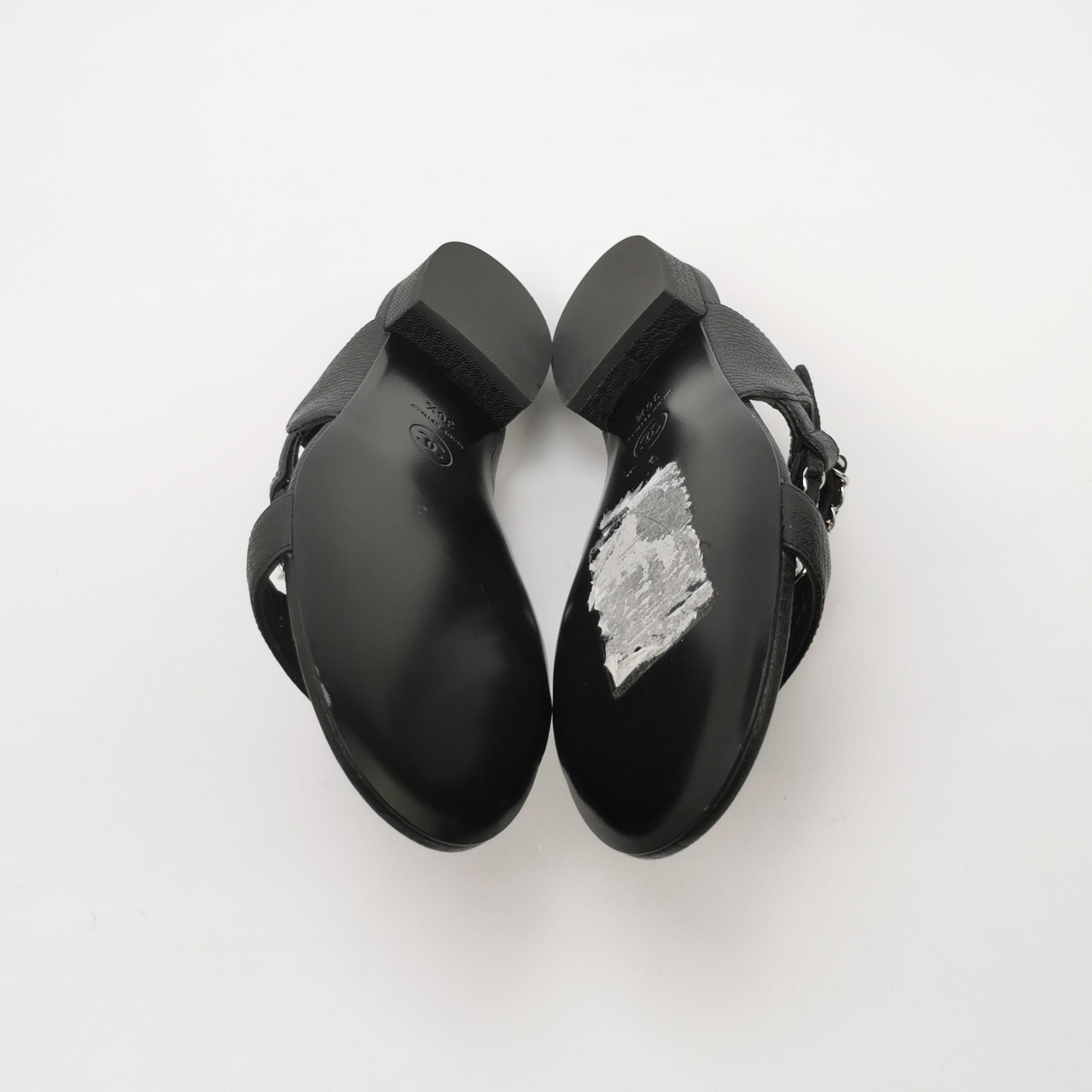 Chanel Chanel Women 6-5 Sandals Size US 6.5 / IT 36.5 - 5 Thumbnail