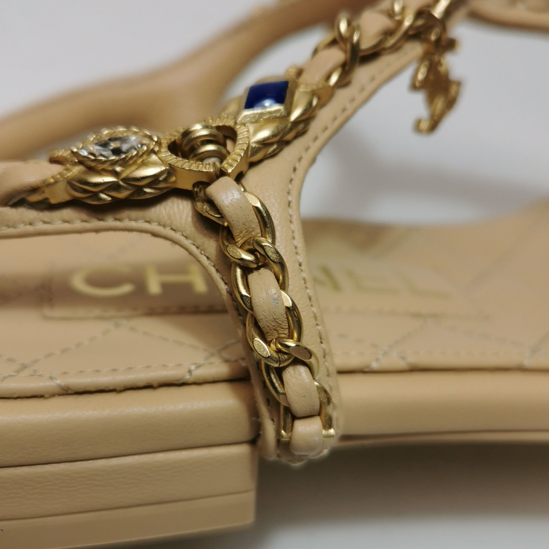 Chanel Chanel Women 5-5 Sandals Size US 5.5 / IT 35.5 - 7 Thumbnail