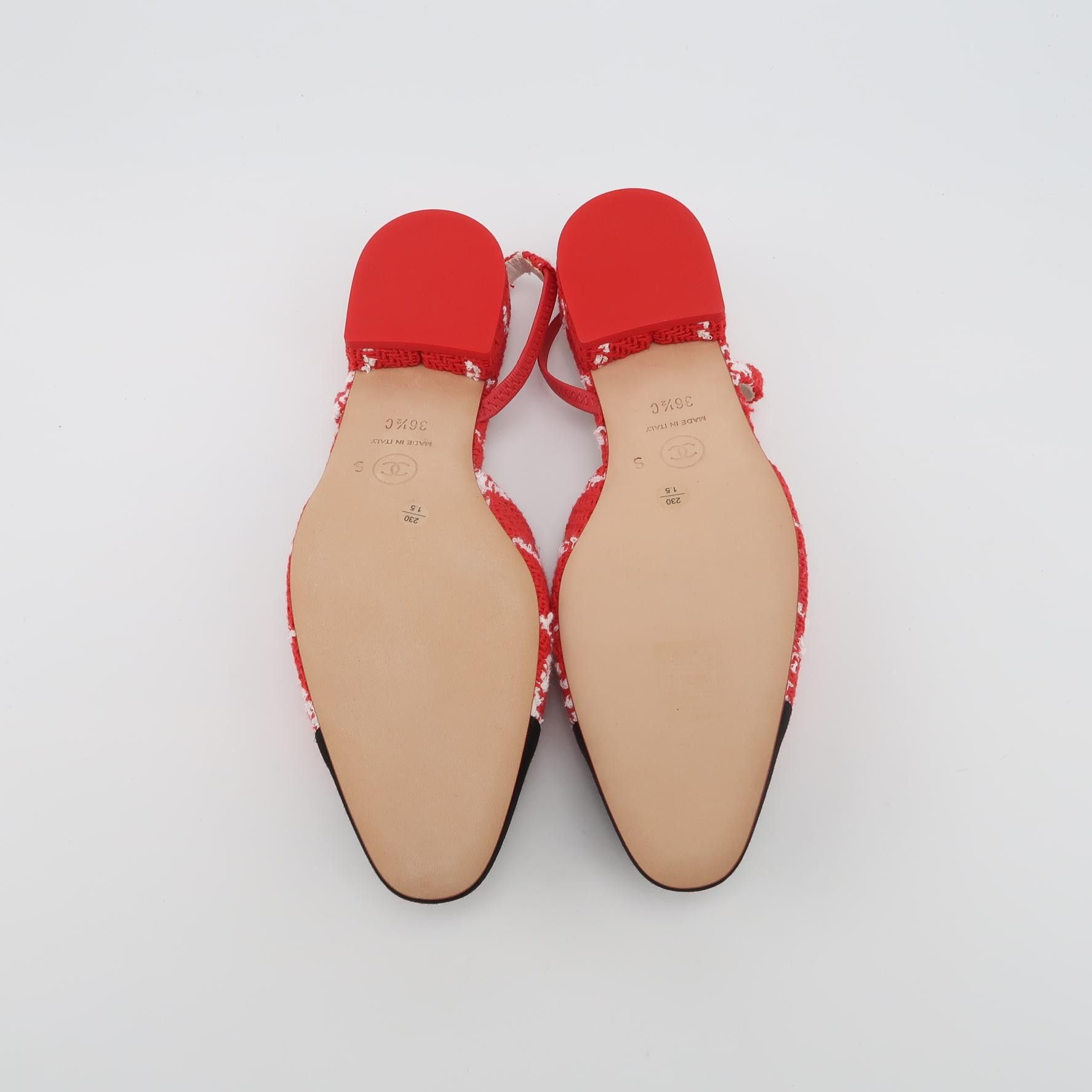 Chanel Chanel Women 6-5 Flats Size US 6.5 / IT 36.5 - 5 Thumbnail