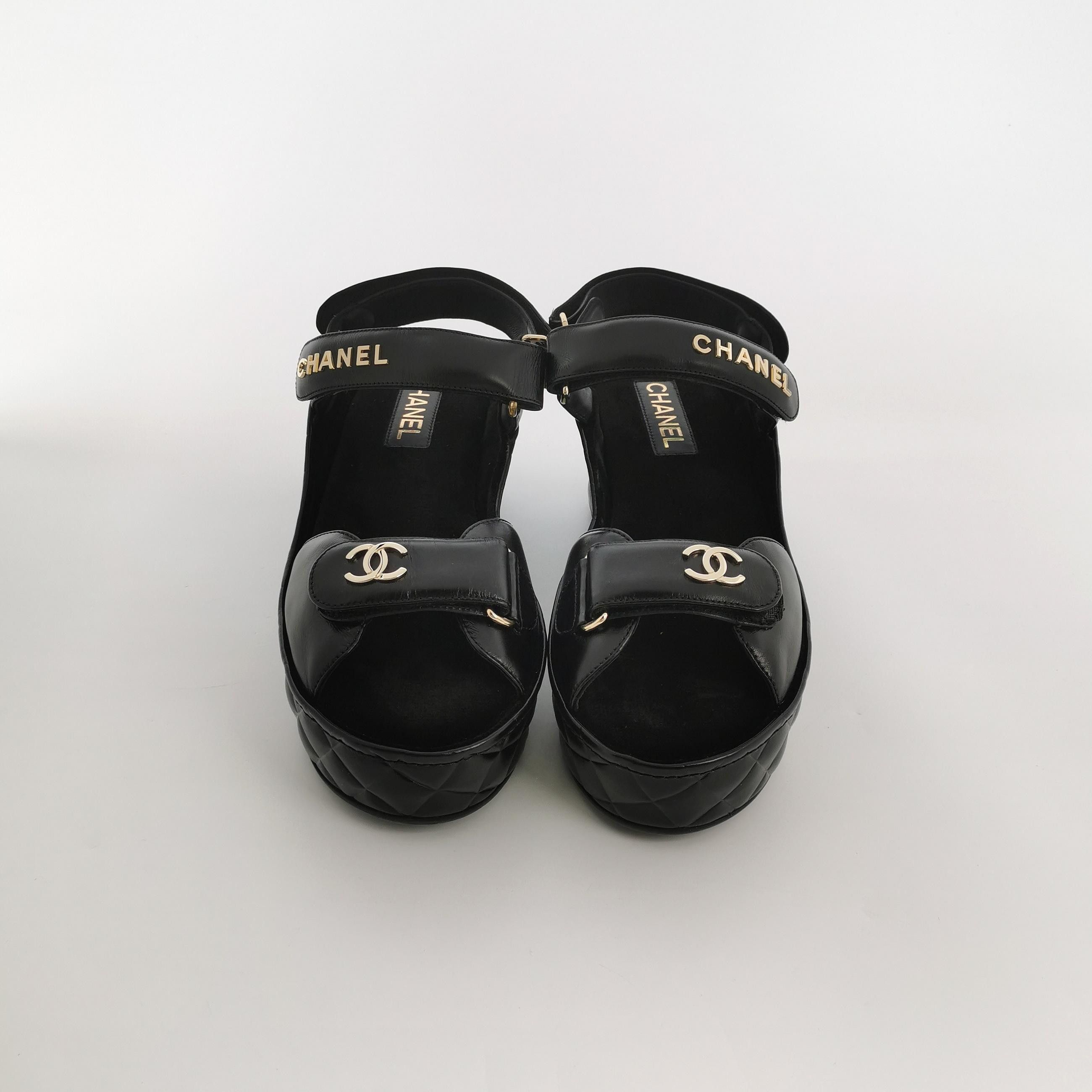 Chanel Chanel Women 10 Sandals Size US 10 / IT 40 - 3 Thumbnail