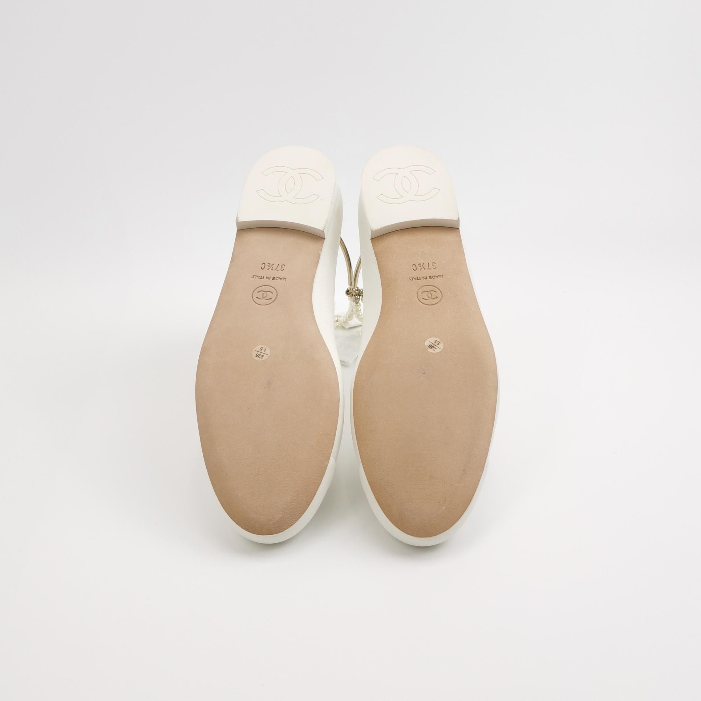Chanel Chanel Women 7-5 Flats Size US 7.5 / IT 37.5 - 5 Thumbnail