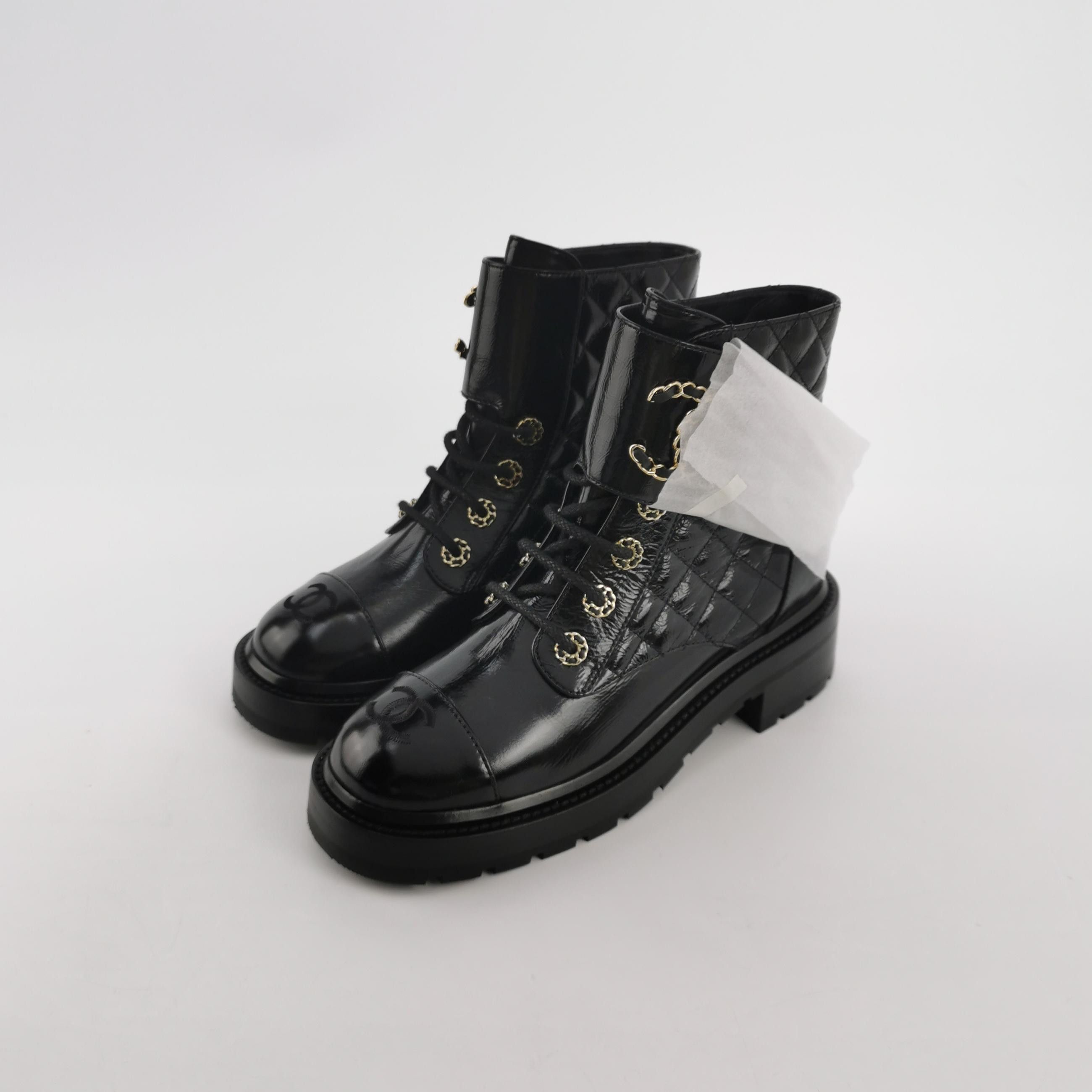 Chanel Chanel Women 7-5 Boots Size US 7.5 / IT 37.5 - 2 Thumbnail