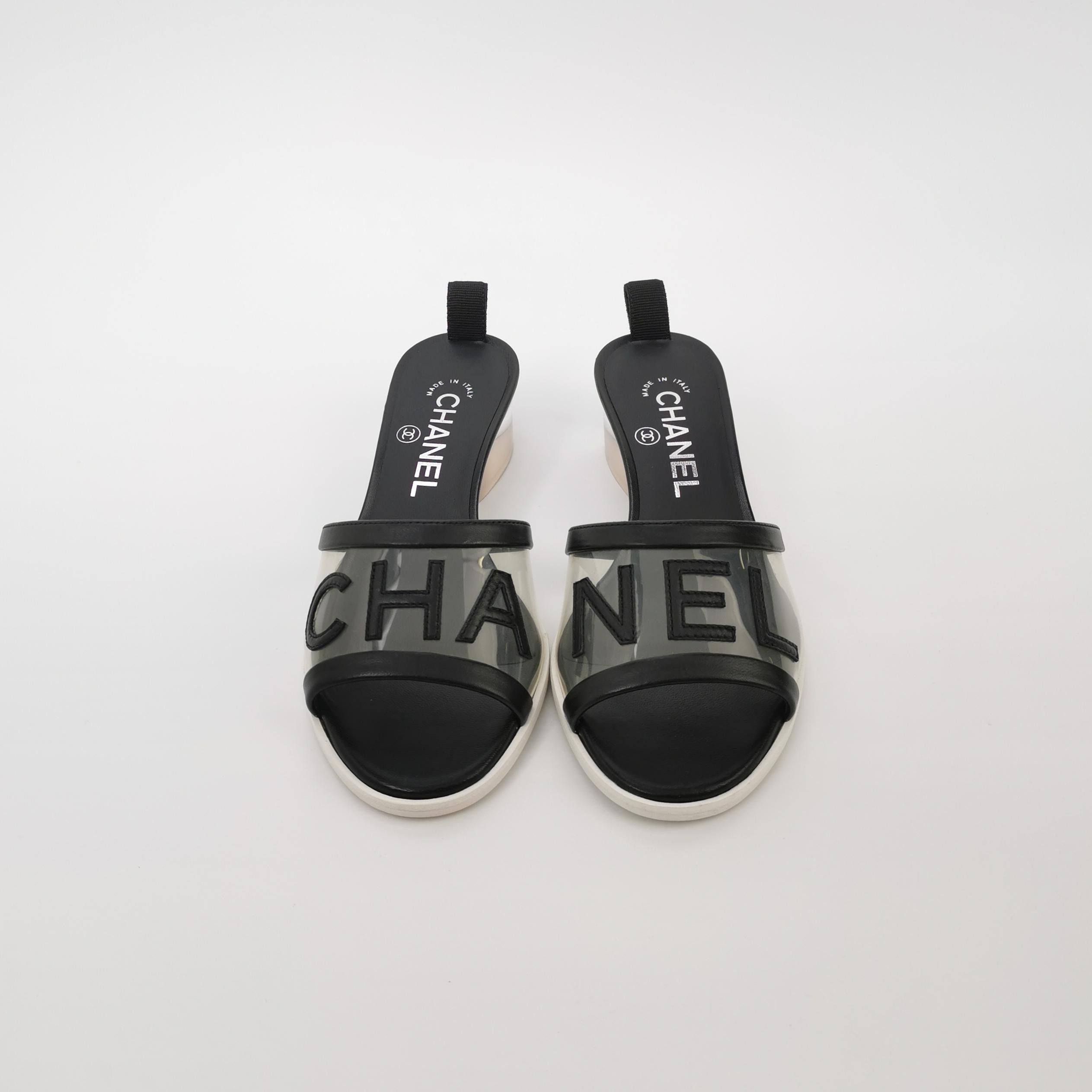Chanel Chanel Women 5-5 Sandals Size US 5.5 / IT 35.5 - 3 Thumbnail