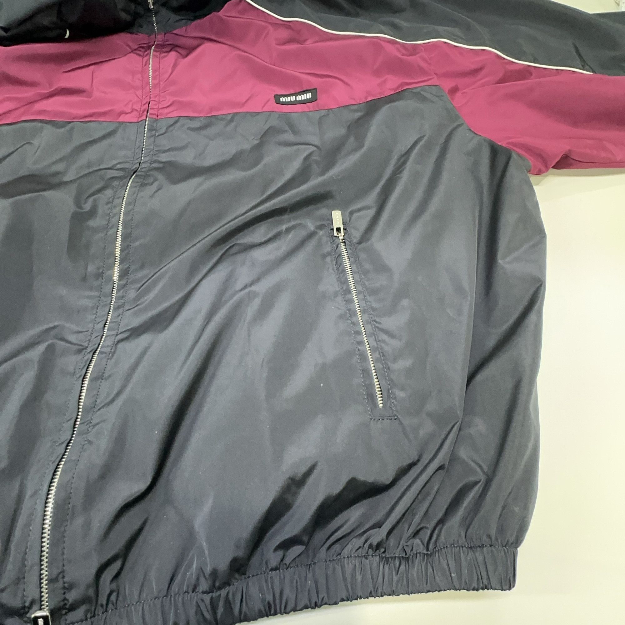 Miu Miu Miu Miu Colorblock Hooded Windbreaker Size 44 Size M / US 6-8 / IT 42-44 - 9 Thumbnail