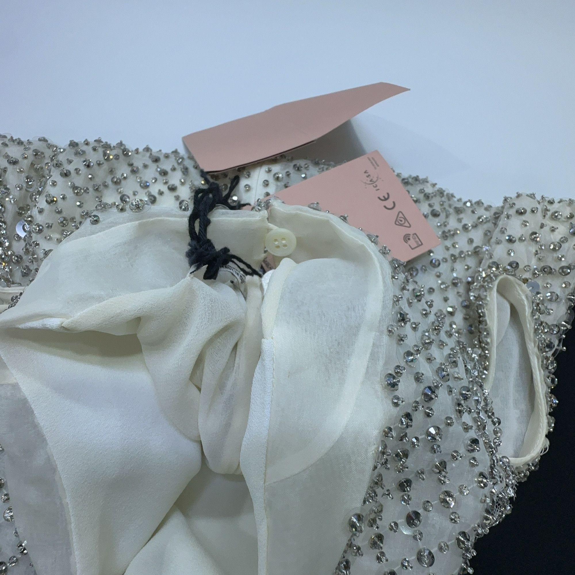Miu Miu Miu Miu Embellished Collar Mini Dress Size 36 Size XS / US 0-2 / IT 36-38 - 6 Thumbnail
