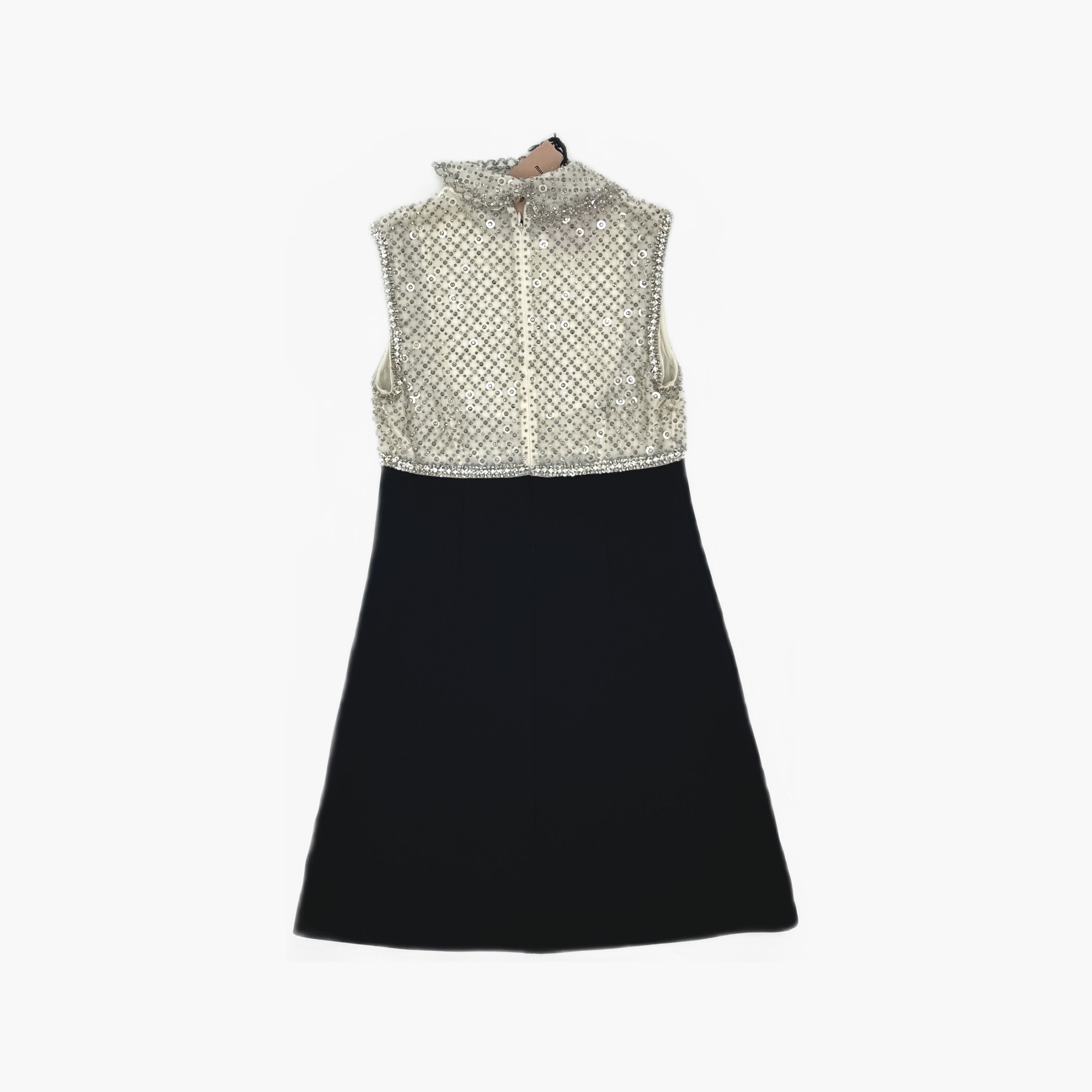 Miu Miu Miu Miu Embellished Collar Mini Dress Size 36 Size XS / US 0-2 / IT 36-38 - 2 Thumbnail