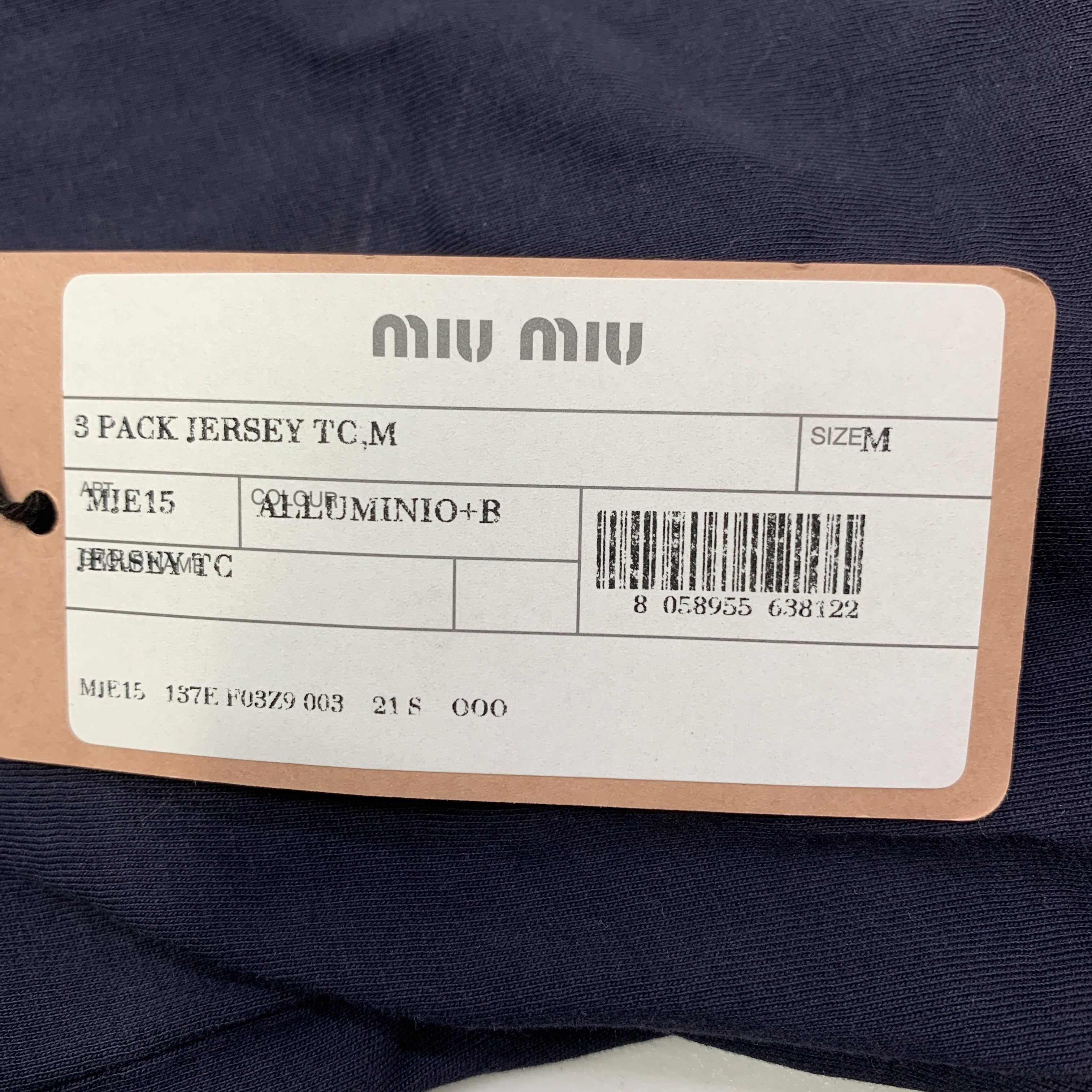 Miu Miu Miu Miu Layered Jersey Long Sleeve T-Shirt Size M Size M / US 6-8 / IT 42-44 - 4 Thumbnail