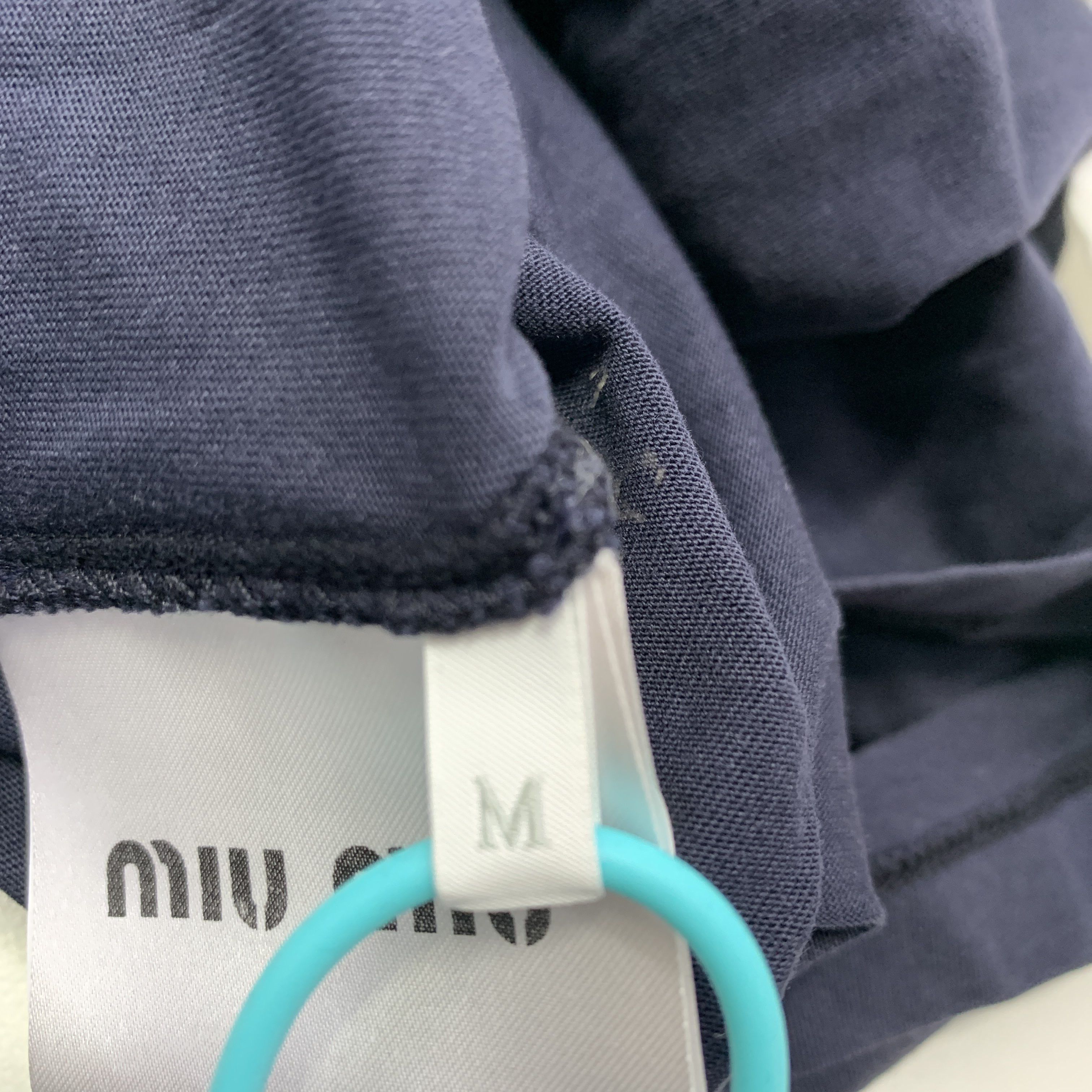 Miu Miu Miu Miu Layered Jersey Long Sleeve T-Shirt Size M Size M / US 6-8 / IT 42-44 - 2 Thumbnail