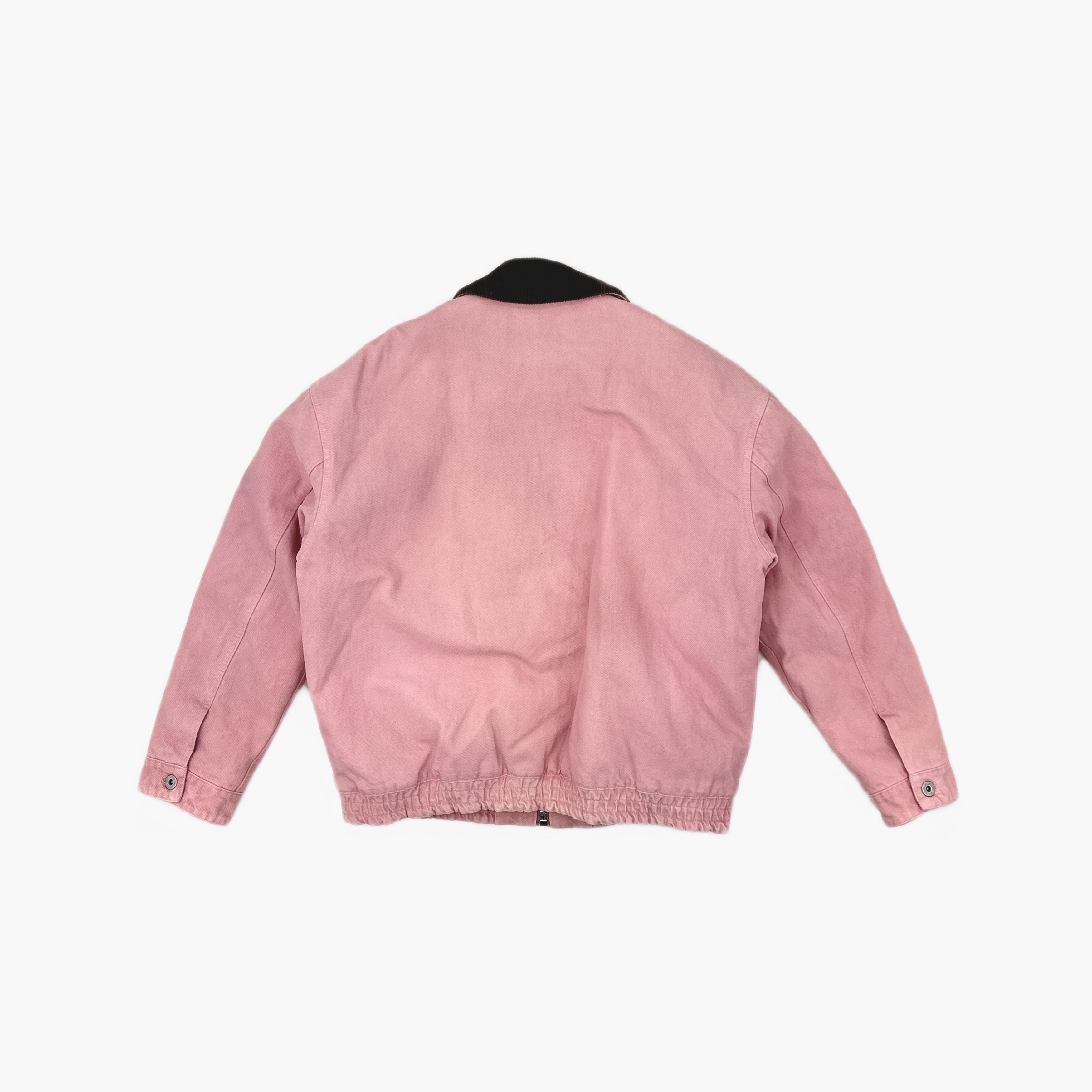 Miu Miu Miu Miu Pink Corduroy Collar Denim Jacket Size 36 Size XS / US 0-2 / IT 36-38 - 2 Thumbnail