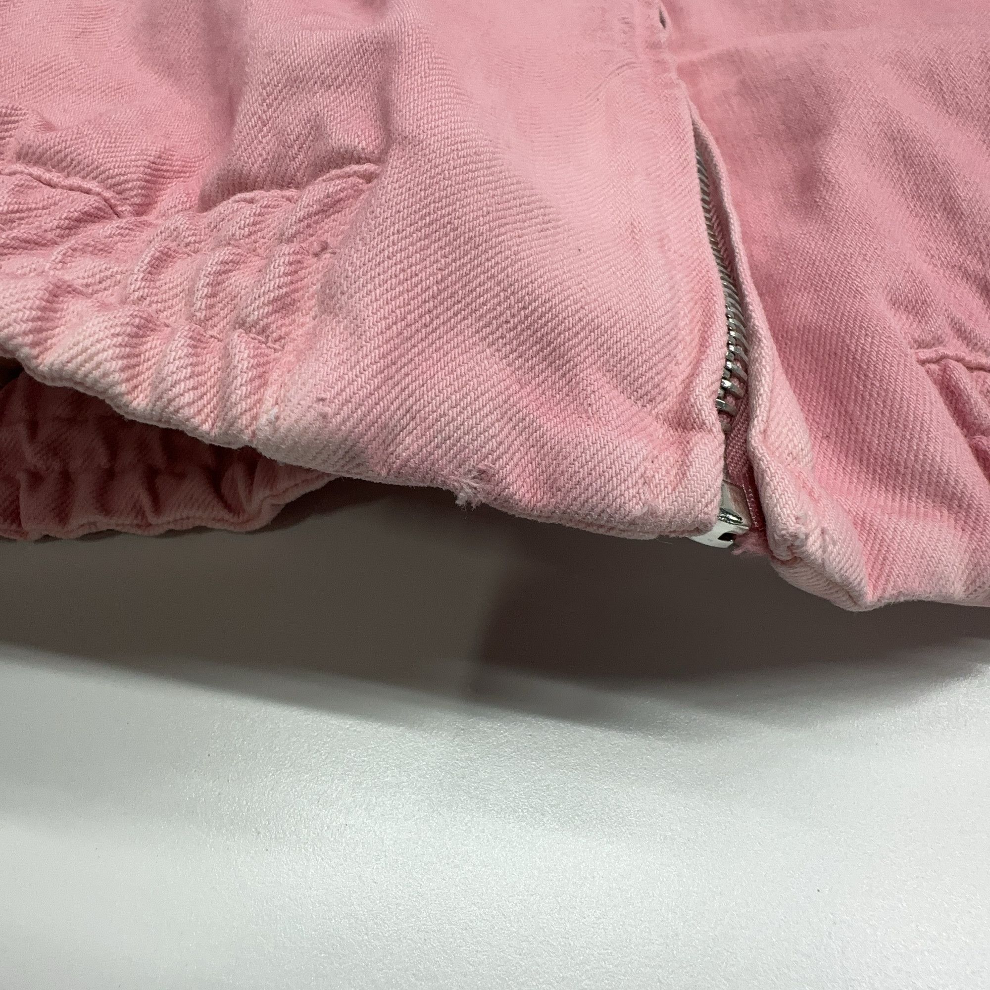 Miu Miu Miu Miu Pink Corduroy Collar Denim Jacket Size 36 Size XS / US 0-2 / IT 36-38 - 7 Thumbnail