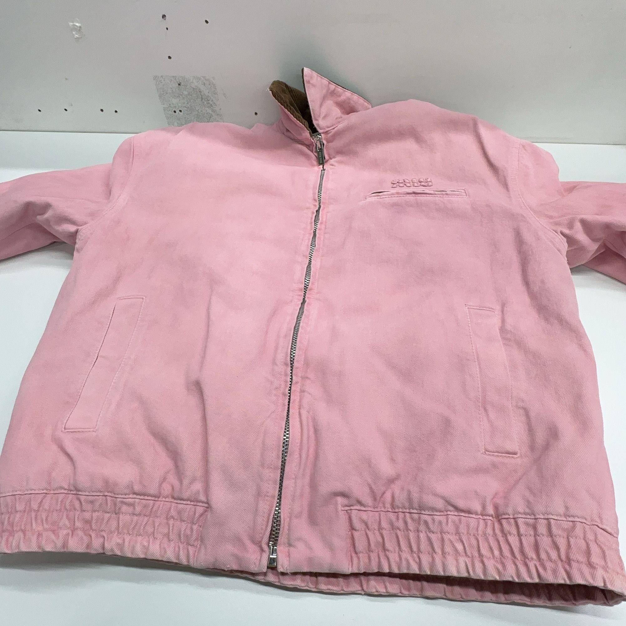 Miu Miu Miu Miu Pink Corduroy Collar Denim Jacket Size 36 Size XS / US 0-2 / IT 36-38 - 8 Thumbnail