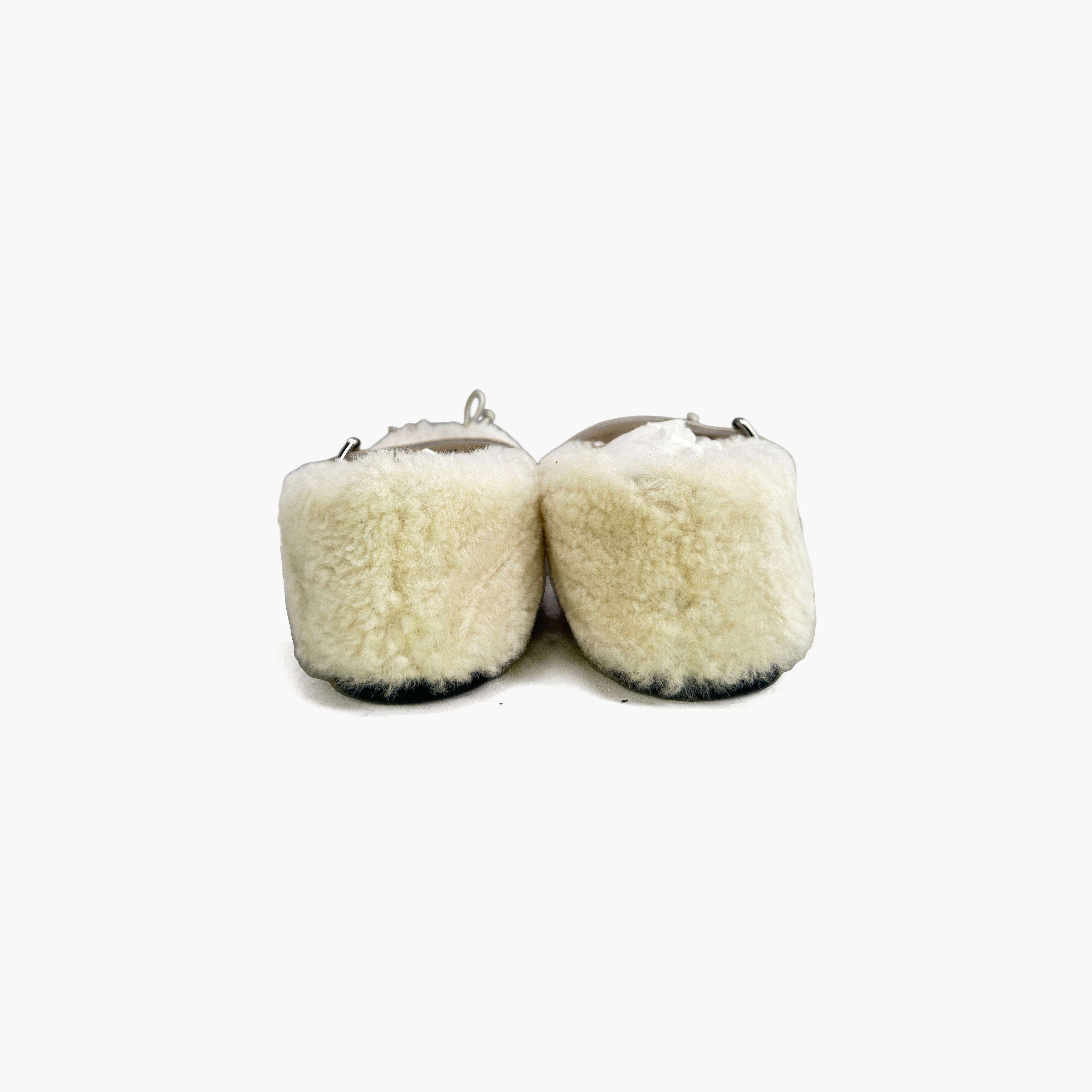 Miu Miu Miu Miu Shearling Mary Jane Flats Size 39 Size US 9 / IT 39 - 6 Thumbnail