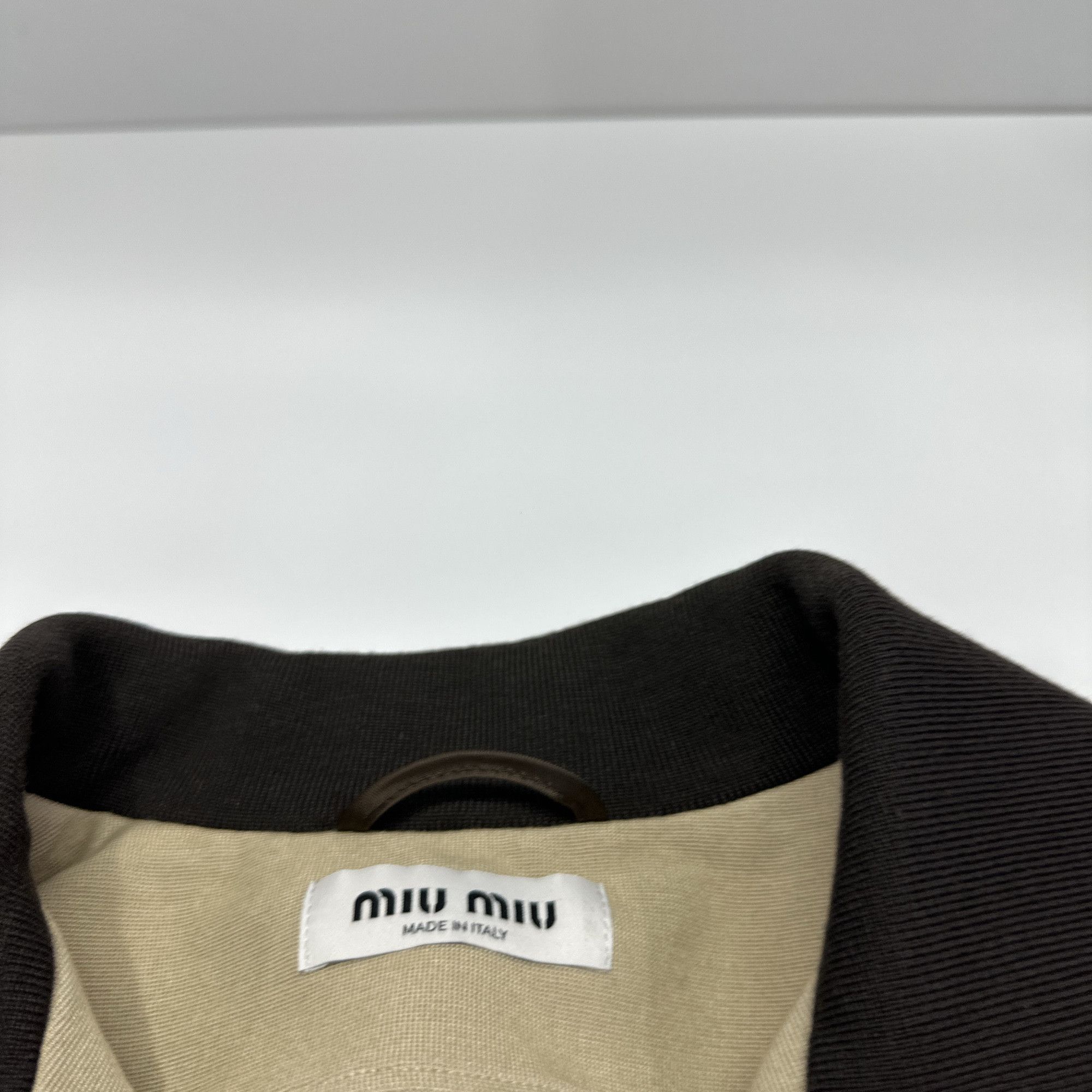 Miu Miu Miu Miu Logo Zip-Up Sweatshirt Size XS Size XS / US 0-2 / IT 36-38 - 3 Thumbnail