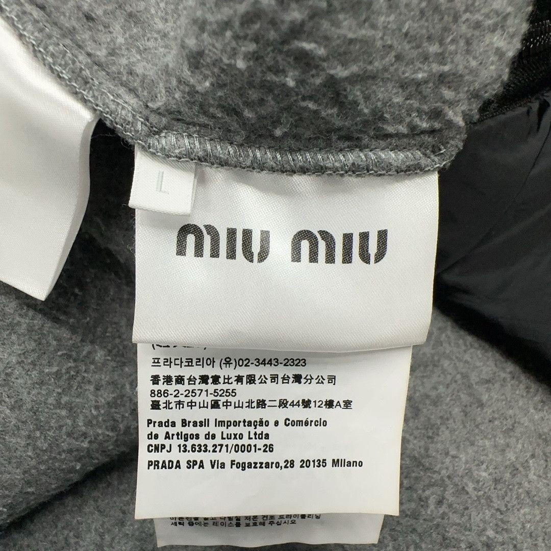 Miu Miu Miu Miu Logo Fleece Vest Size L Size L / US 10 / IT 46 - 3 Thumbnail