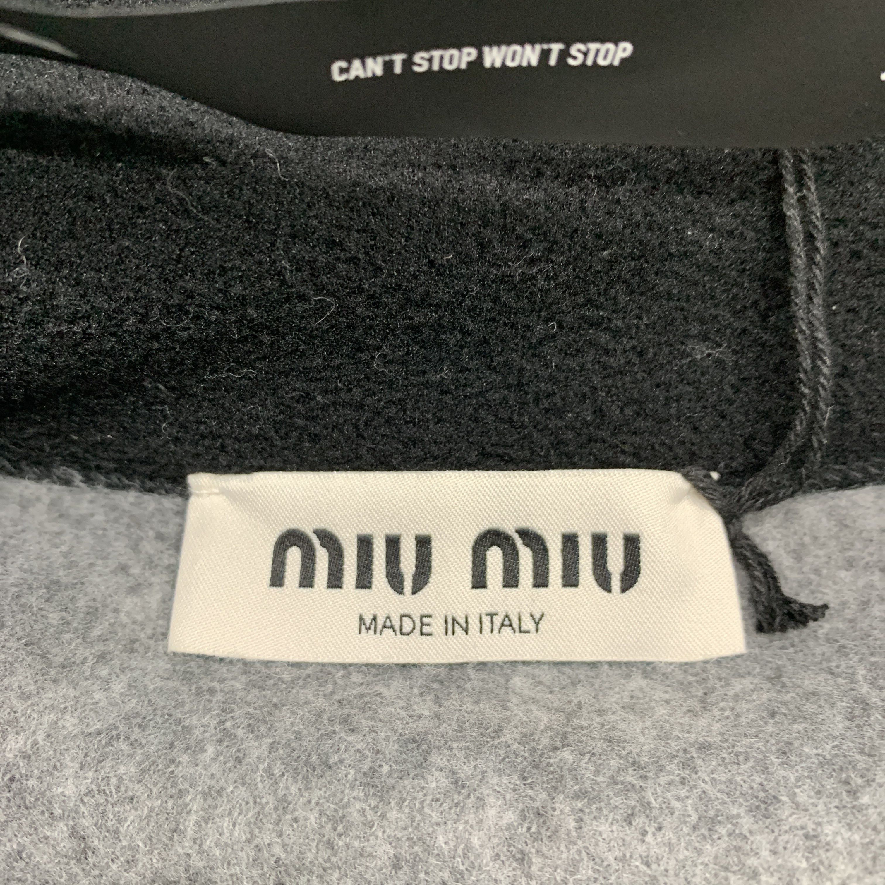 Miu Miu Miu Miu Logo Zip Jacket Size XS Size XS / US 0-2 / IT 36-38 - 3 Thumbnail