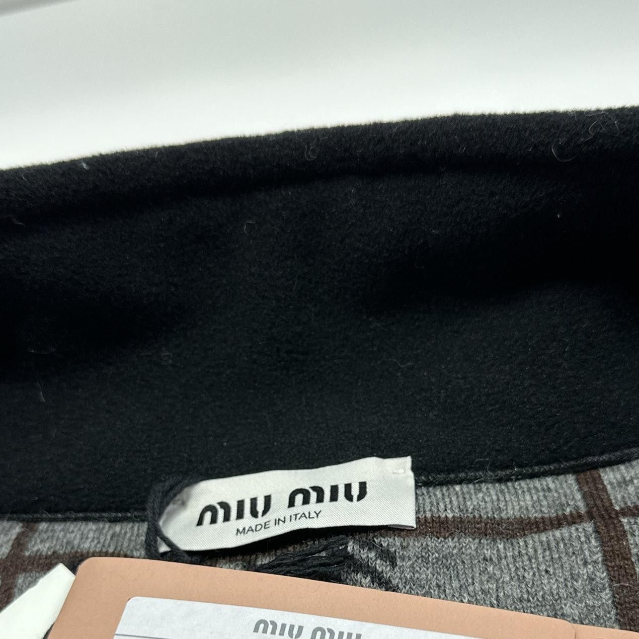 Miu Miu Miu Miu Teddy Check Jacket Size M Size M / US 6-8 / IT 42-44 - 9 Thumbnail