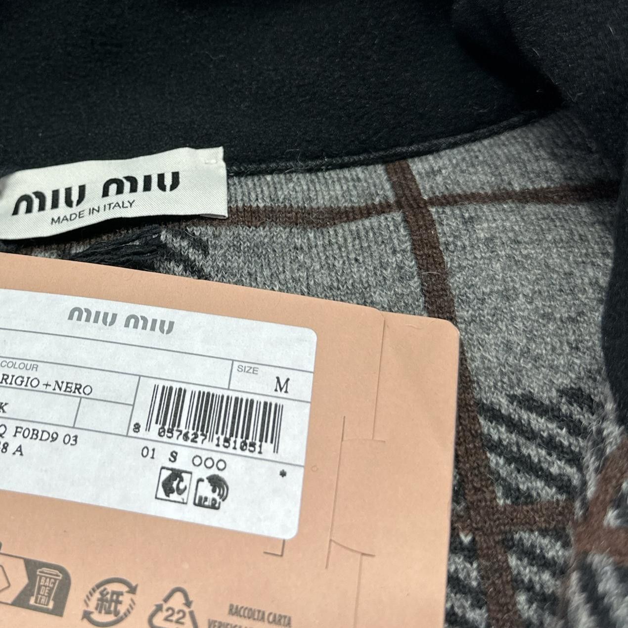Miu Miu Miu Miu Teddy Check Jacket Size M Size M / US 6-8 / IT 42-44 - 11 Thumbnail