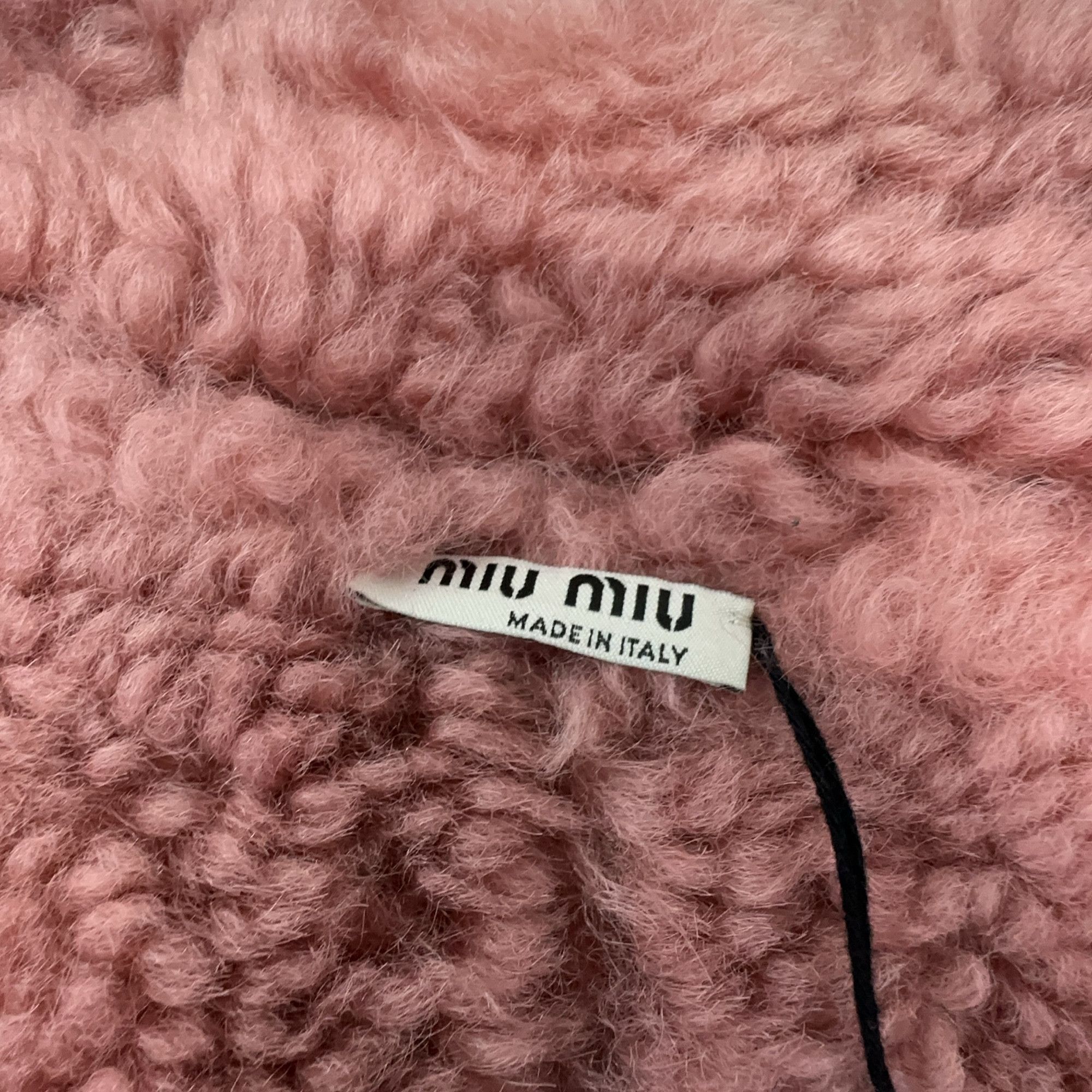 Miu Miu Miu Miu Shearling Hooded Cape Size 38 Size XS / US 0-2 / IT 36-38 - 3 Thumbnail
