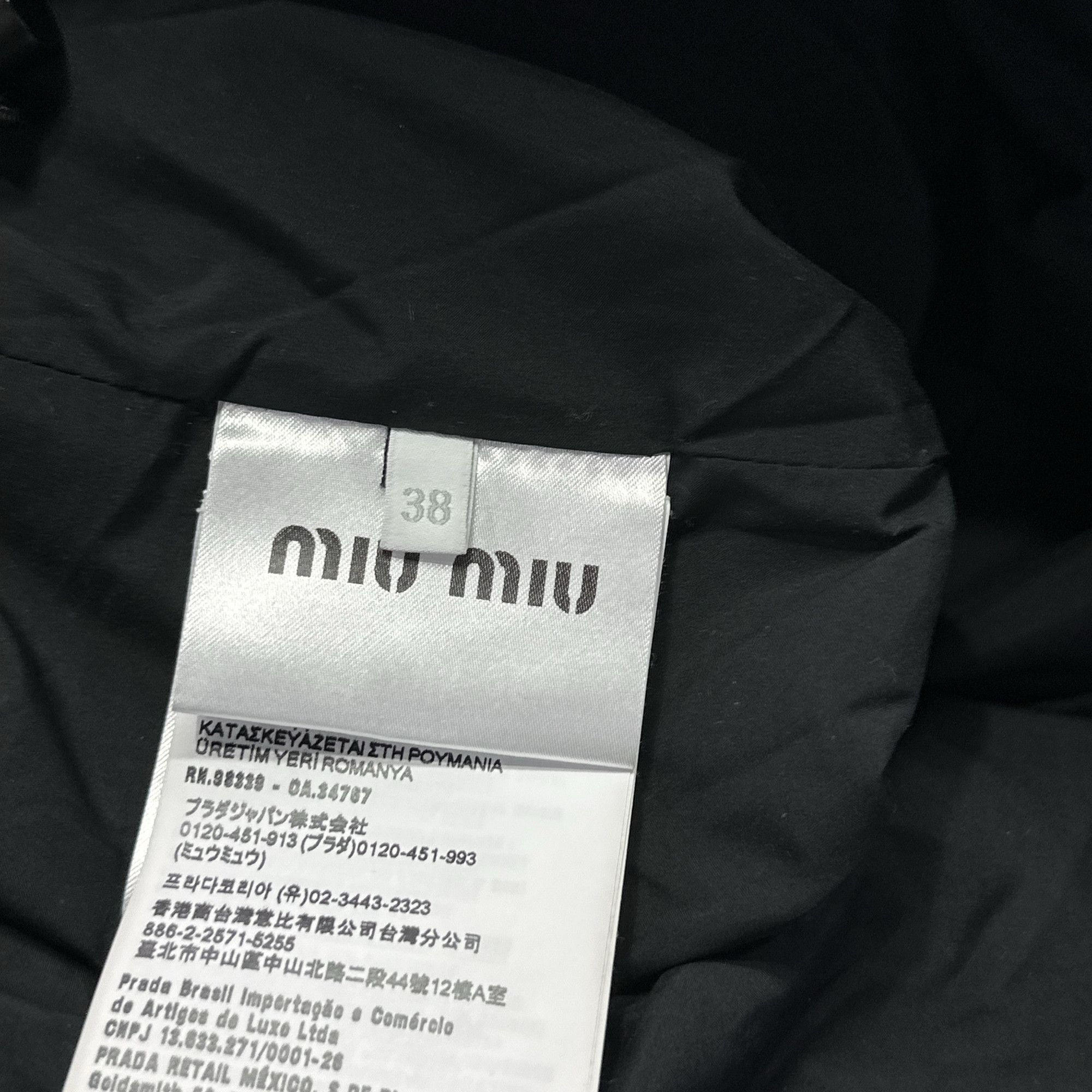 Miu Miu Miu Miu Grey Fleece Puffer Jacket Size 38 Size XS / US 0-2 / IT 36-38 - 4 Thumbnail