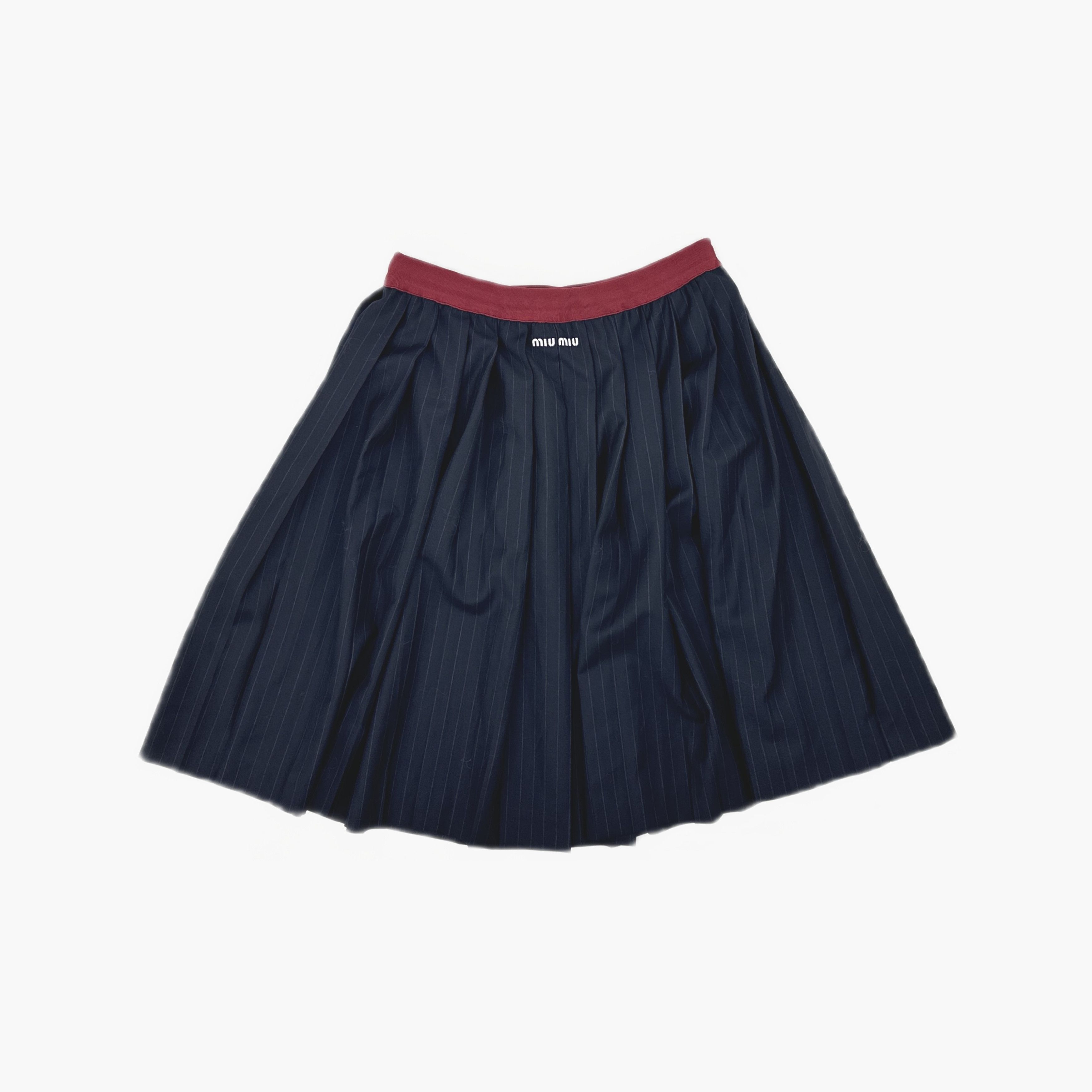Miu Miu Miu Miu Pinstripe Jacket and Skirt Set Size 36 Size XS / US 0-2 / IT 36-38 - 4 Thumbnail