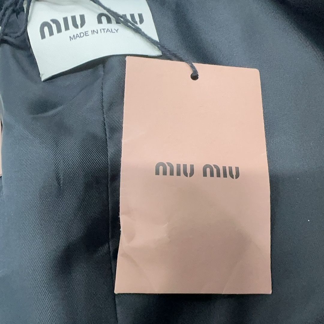 Miu Miu Miu Miu Leather Jacket Size 38 Size XS / US 0-2 / IT 36-38 - 4 Thumbnail