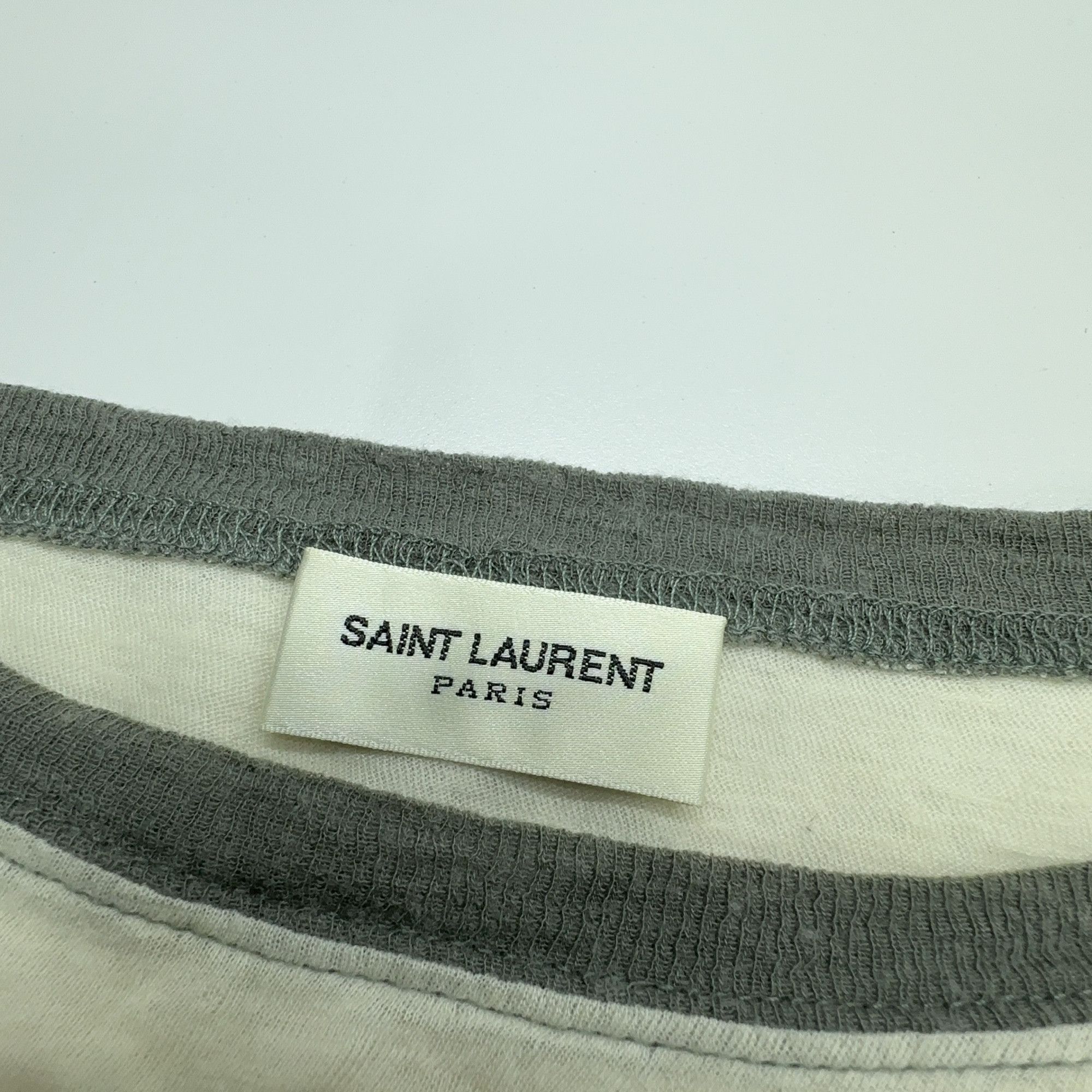 Saint Laurent Paris Saint Laurent Robot Graphic Raglan T-Shirt XS Size US XS / EU 42 / 0 - 4 Thumbnail