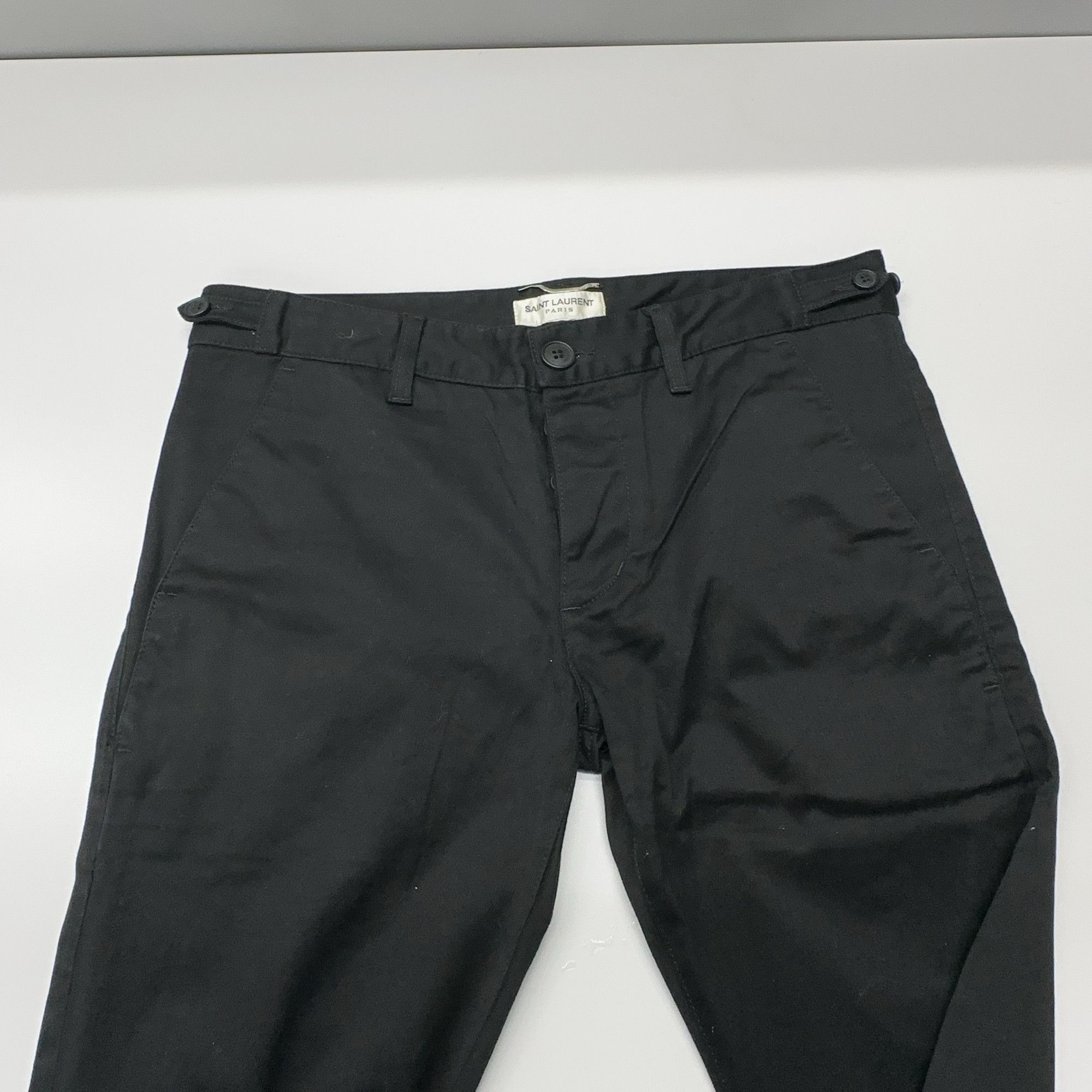 Saint Laurent Paris Saint Laurent Black Casual Pants Size 31 Size US 31 - 6 Thumbnail