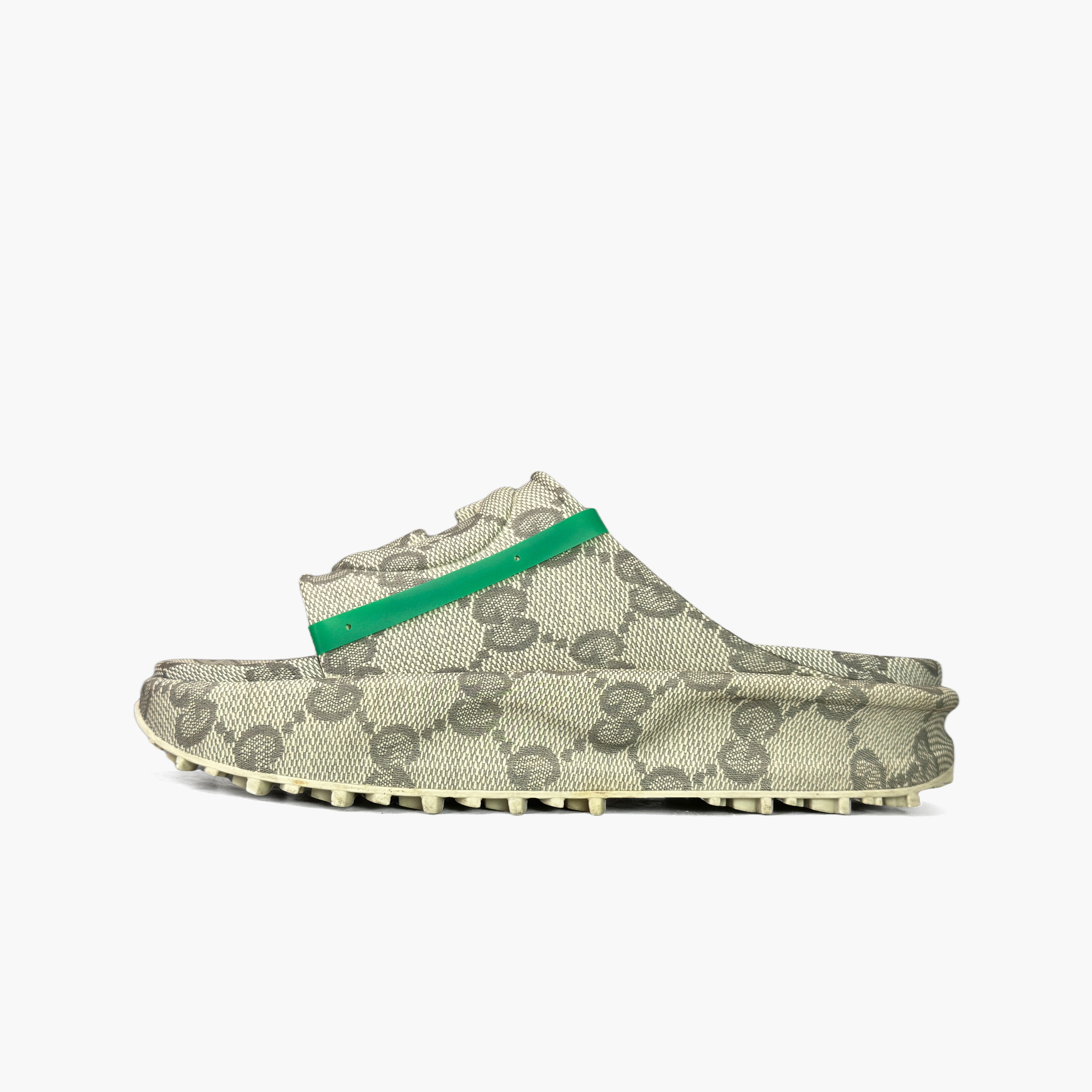 Gucci Gucci GG Supreme Platform Slides Size 10 Size US 10 / EU 43 - 3 Thumbnail