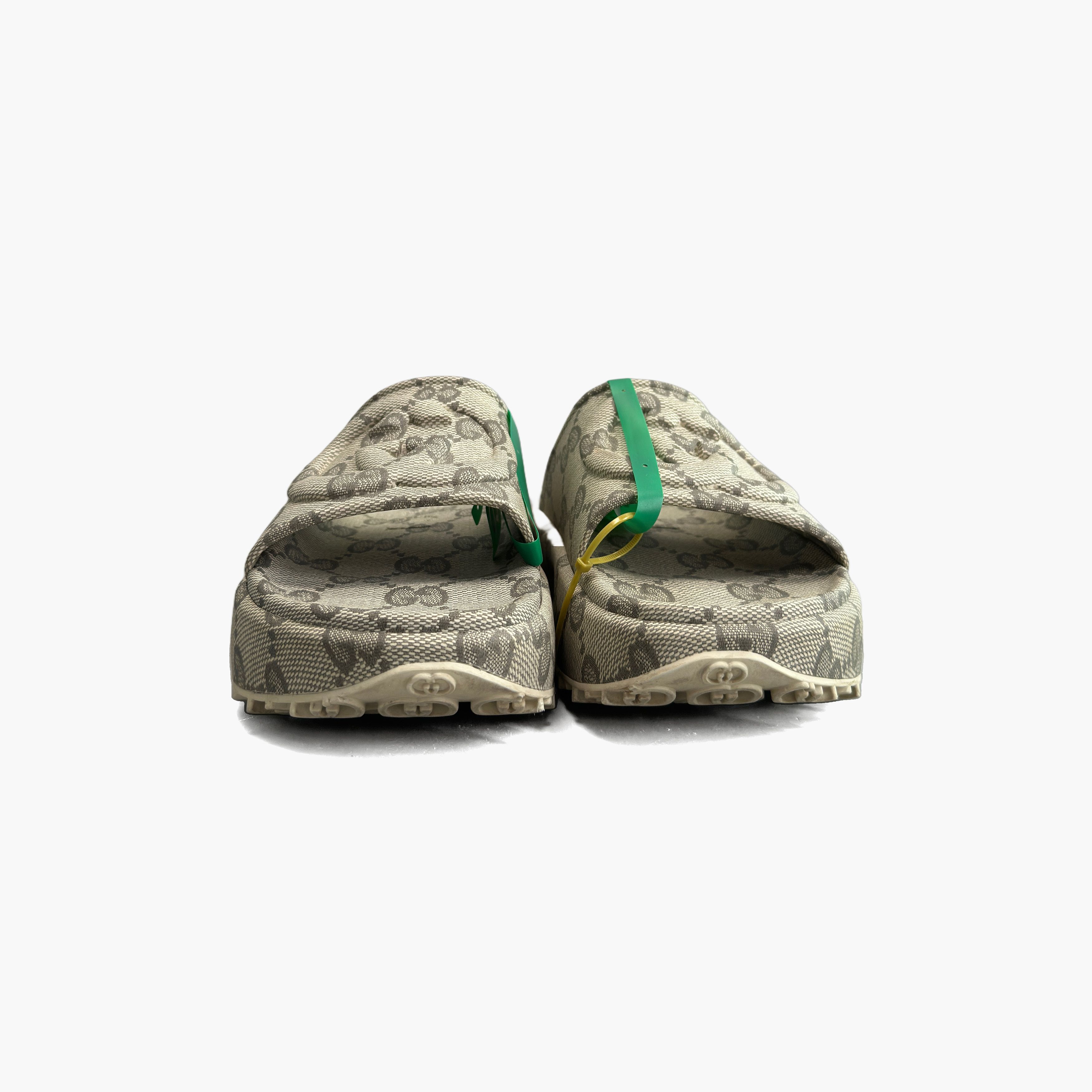 Gucci Gucci GG Supreme Platform Slides Size 10 Size US 10 / EU 43 - 5 Thumbnail