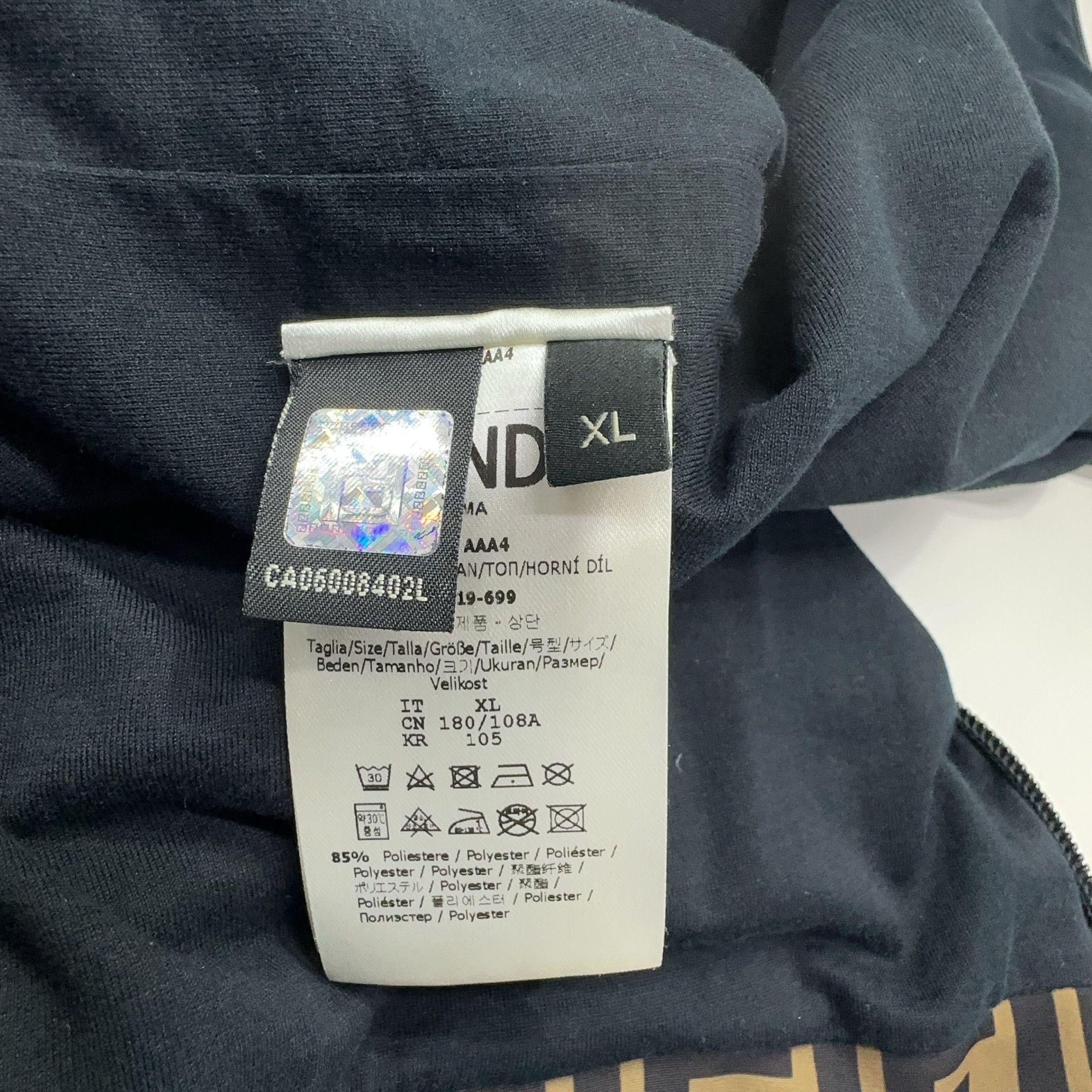 Fendi Fendi FF Print Zip Jacket XL Size US XL / EU 56 / 4 - 4 Thumbnail