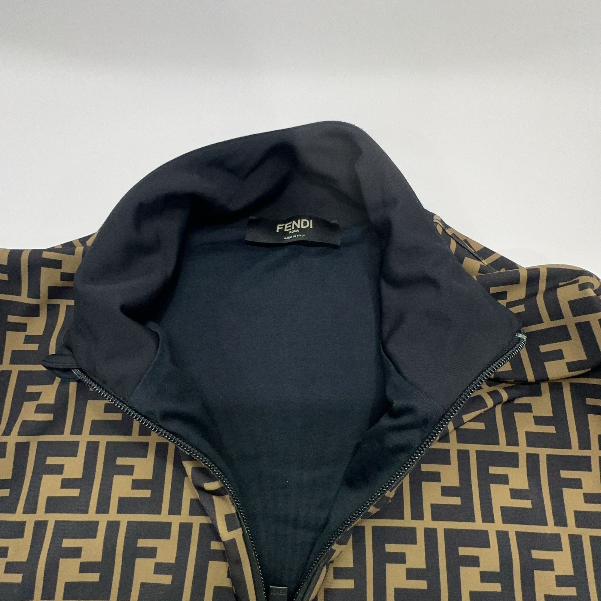 Fendi Fendi FF Print Zip Jacket XL Size US XL / EU 56 / 4 - 6 Thumbnail
