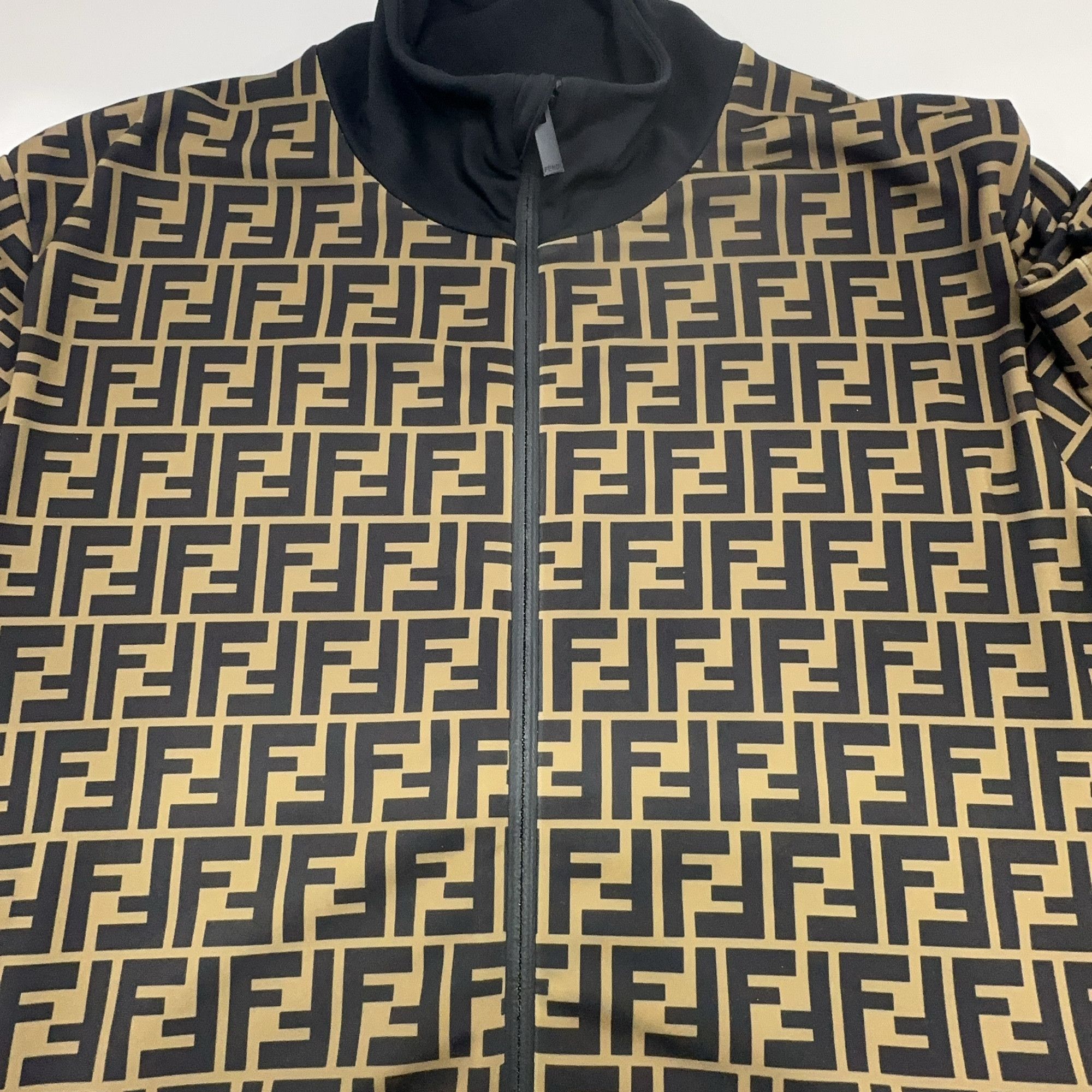 Fendi Fendi FF Print Zip Jacket XL Size US XL / EU 56 / 4 - 8 Thumbnail